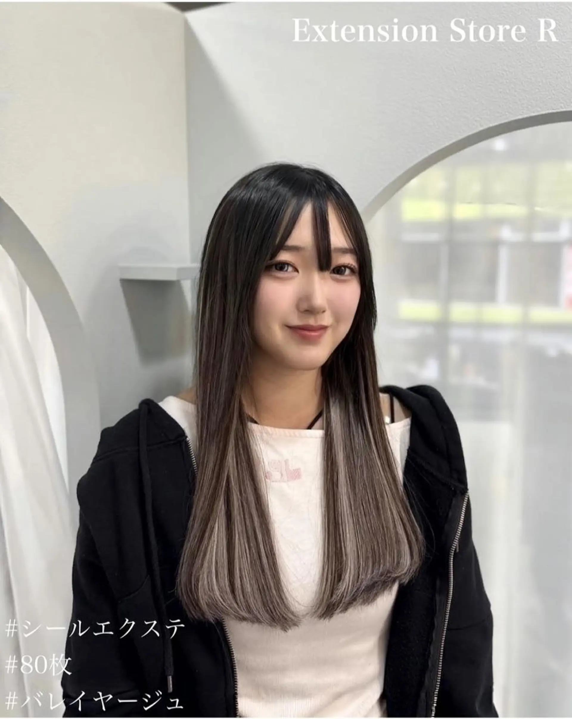 ロング eye エクステ専門店Rのヘアスタイル