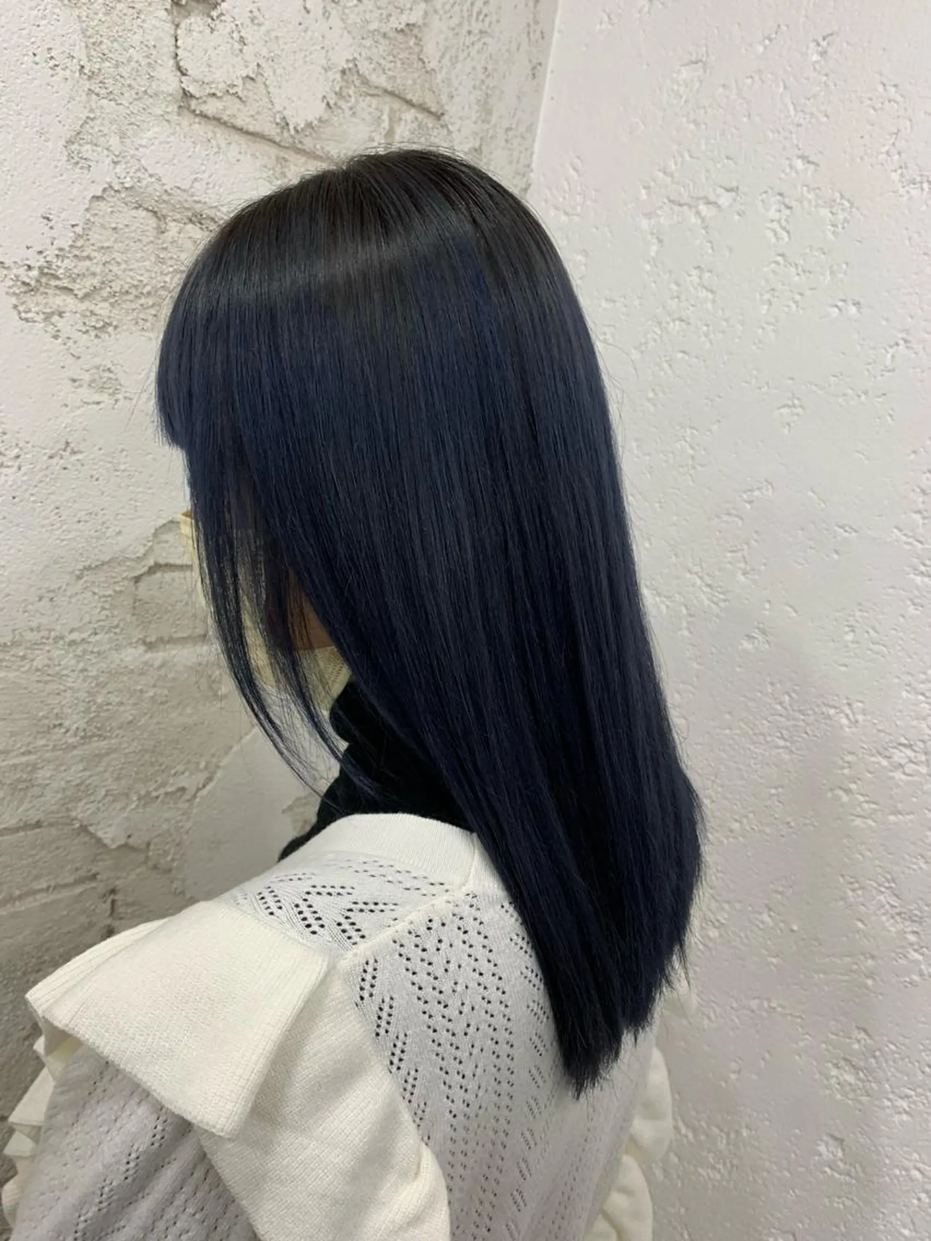 ロング カラー ネイビーカラー カット ヘアカラー 🔥ダブルカラー特化 🔥相原彰太のヘアスタイル