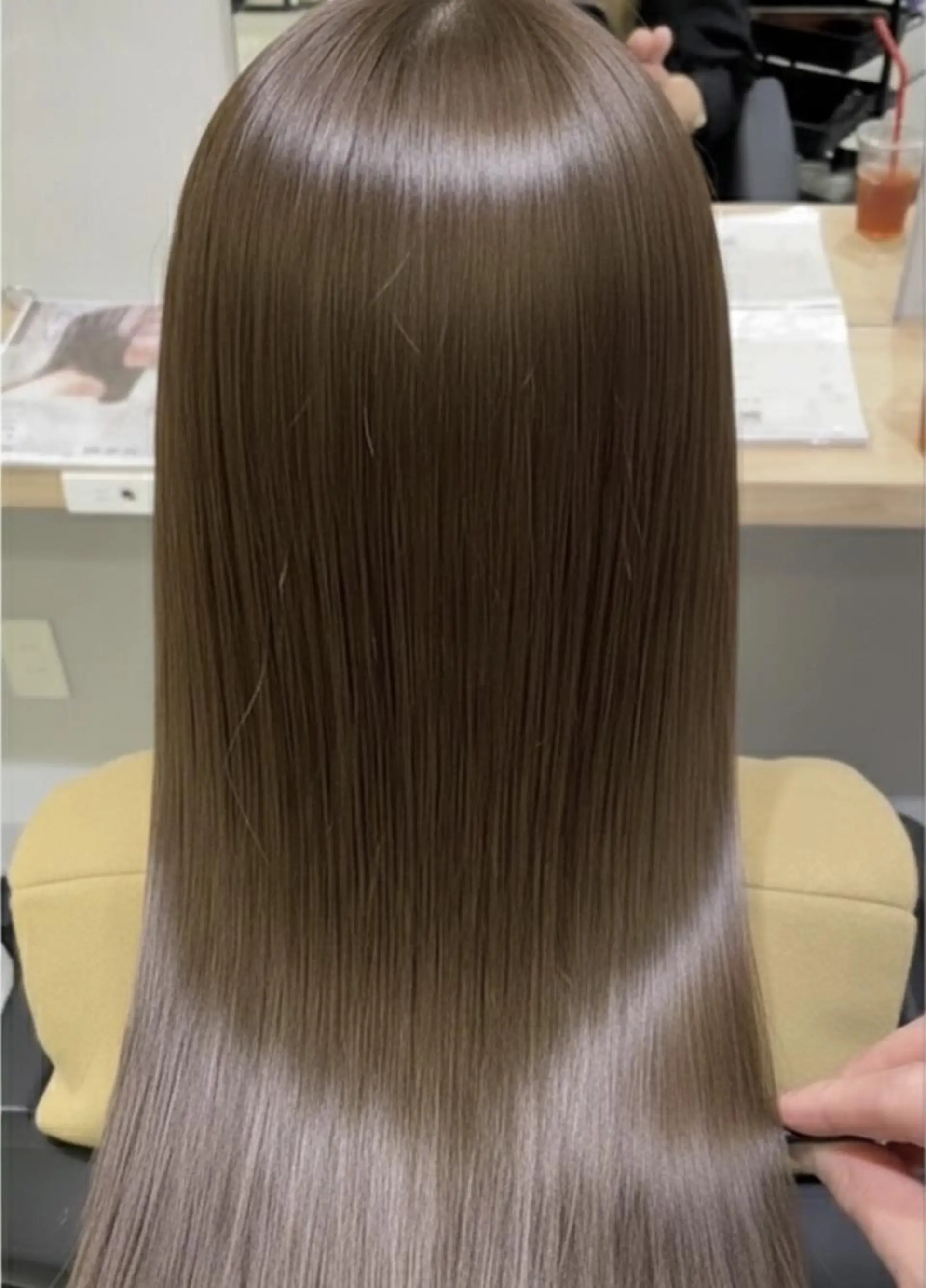 ロング トリートメント リピート90%超縮毛 矯正/髪質改善/井口のヘアスタイル