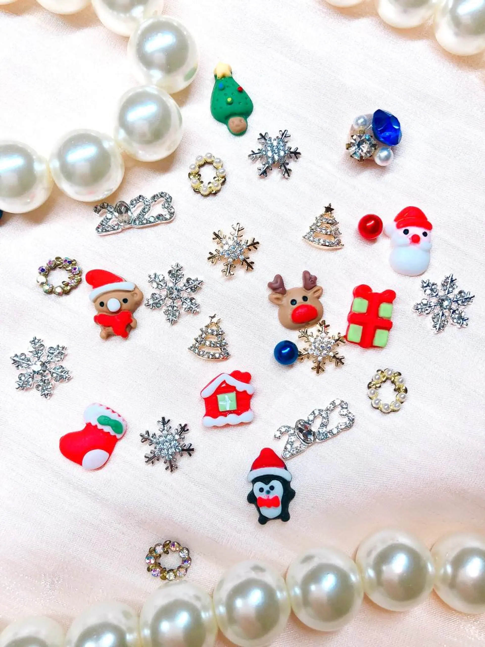 ネイル 冬ネイル クリスマス 🍭Kiara Nail🍭のネイルデザイン