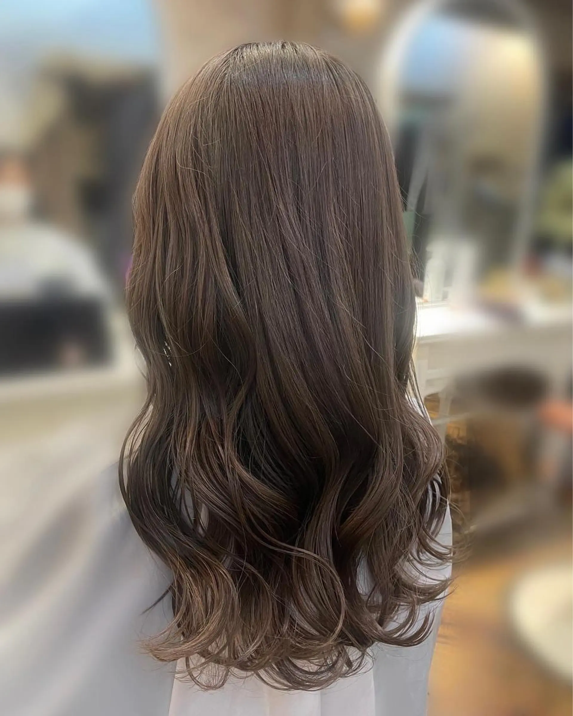 ロング カラー ベージュカラー ダブルカラー カット ヘアカラー veretta.〜kuzuha〜所属・veretta樟葉駅 ✨徒歩７分おかだのヘアスタイル