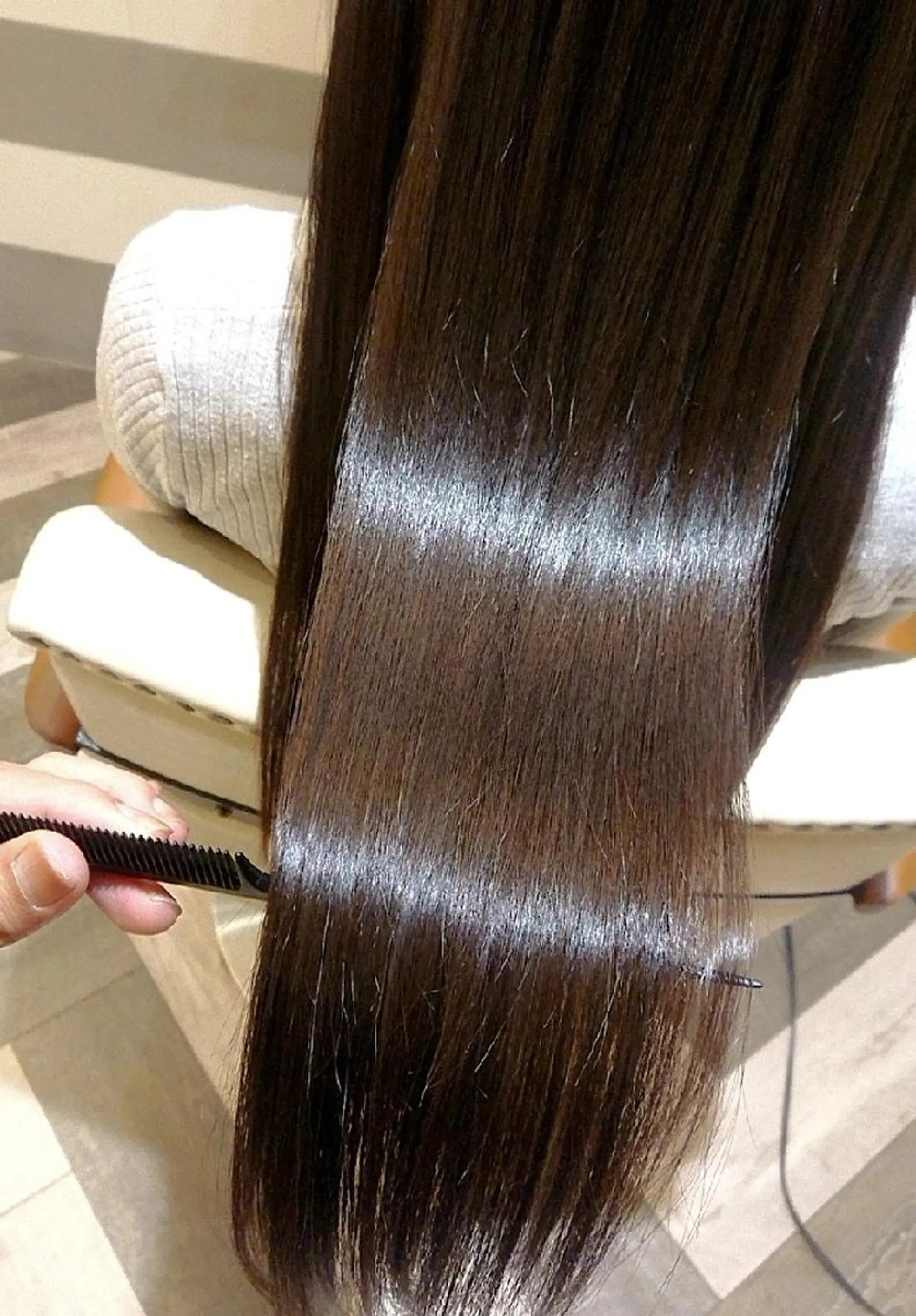 ロング 髪質改善 カット トリートメント 渡辺 康行のヘアスタイル