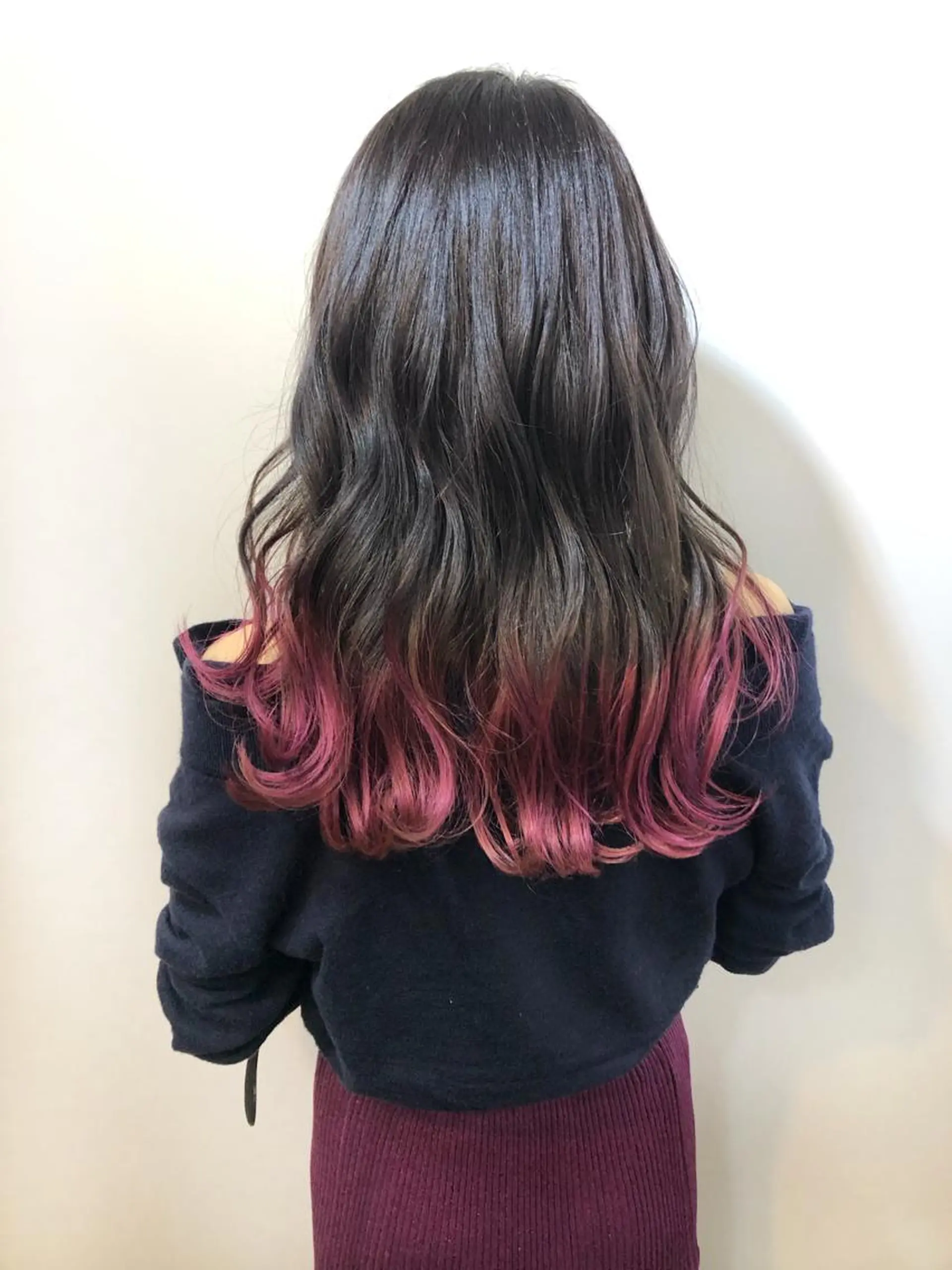 ロング カラー 女性リピ90%🍨 🩷佐藤みずきのヘアスタイル