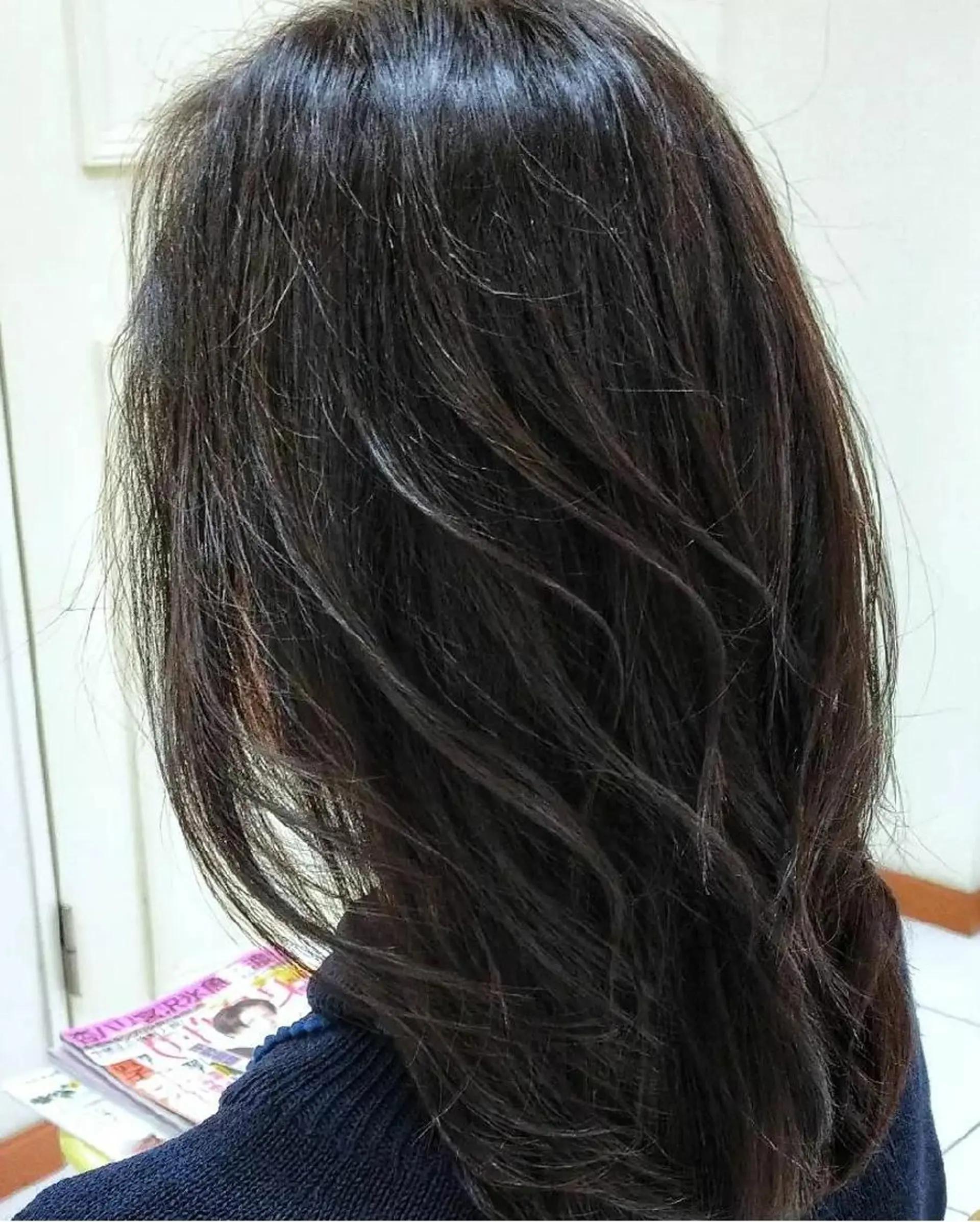 セミロング カラー アッシュ フルハート 畠山瞬のヘアスタイル