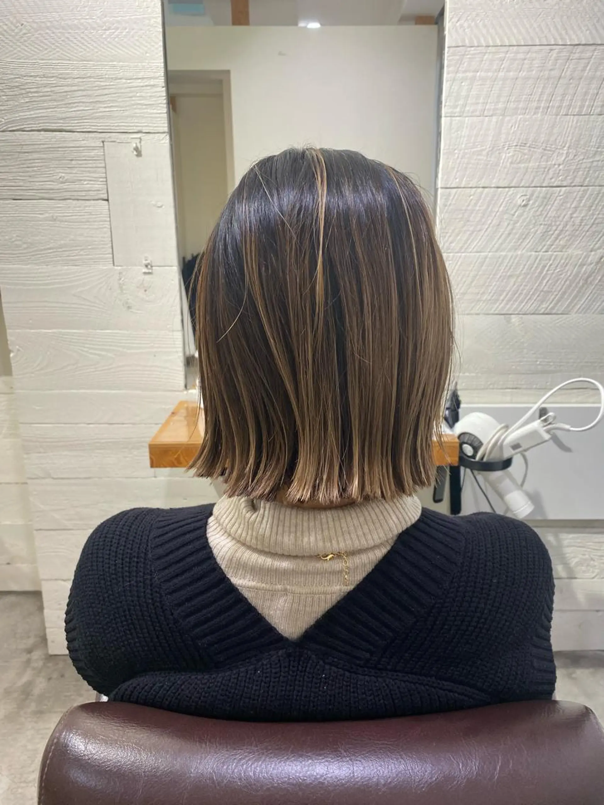 ショート カラー レイヤー🌟艶カラー 🕊まやのヘアスタイル