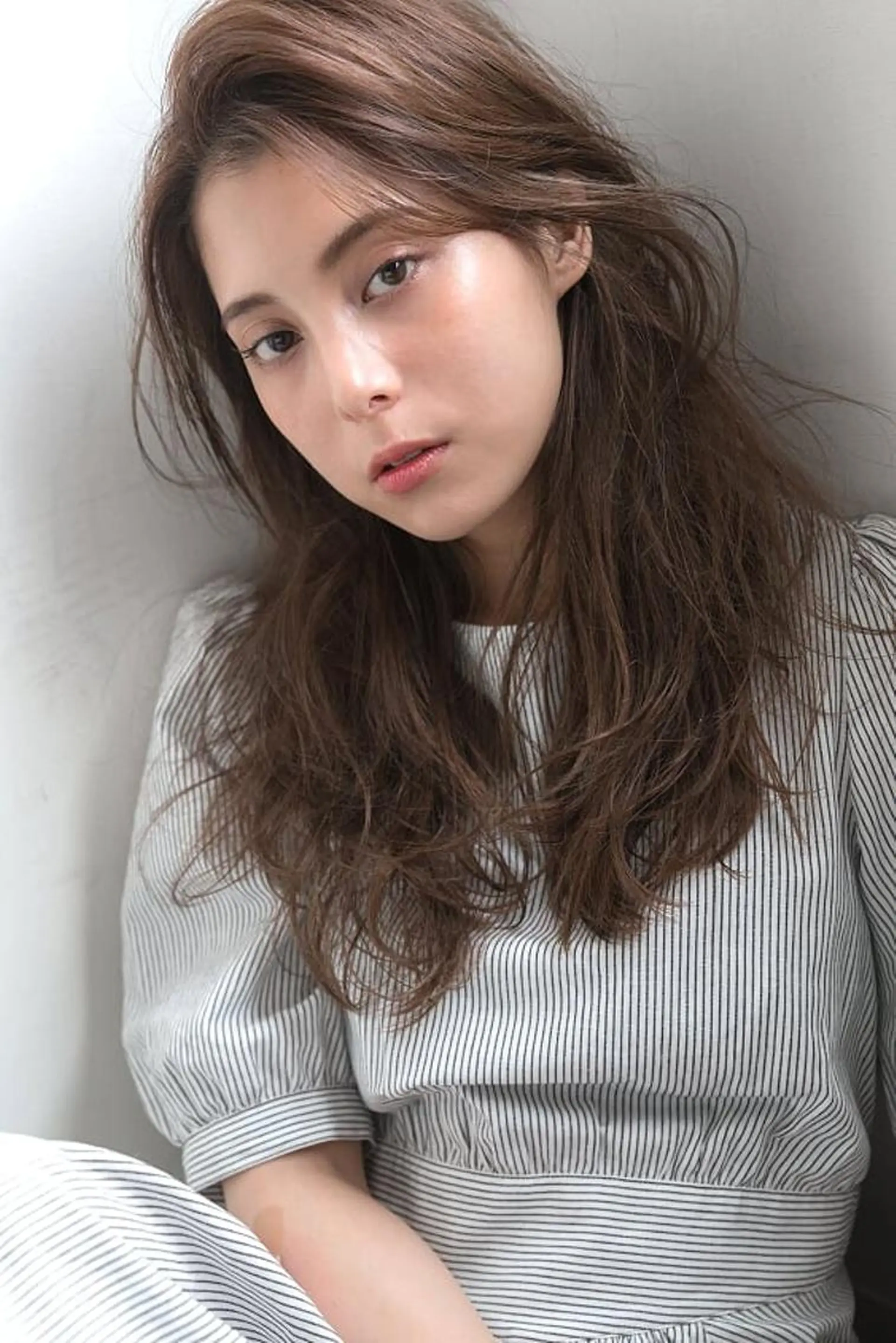 ロング カラー パーマ DUNOhair デュノヘアーのヘアスタイル