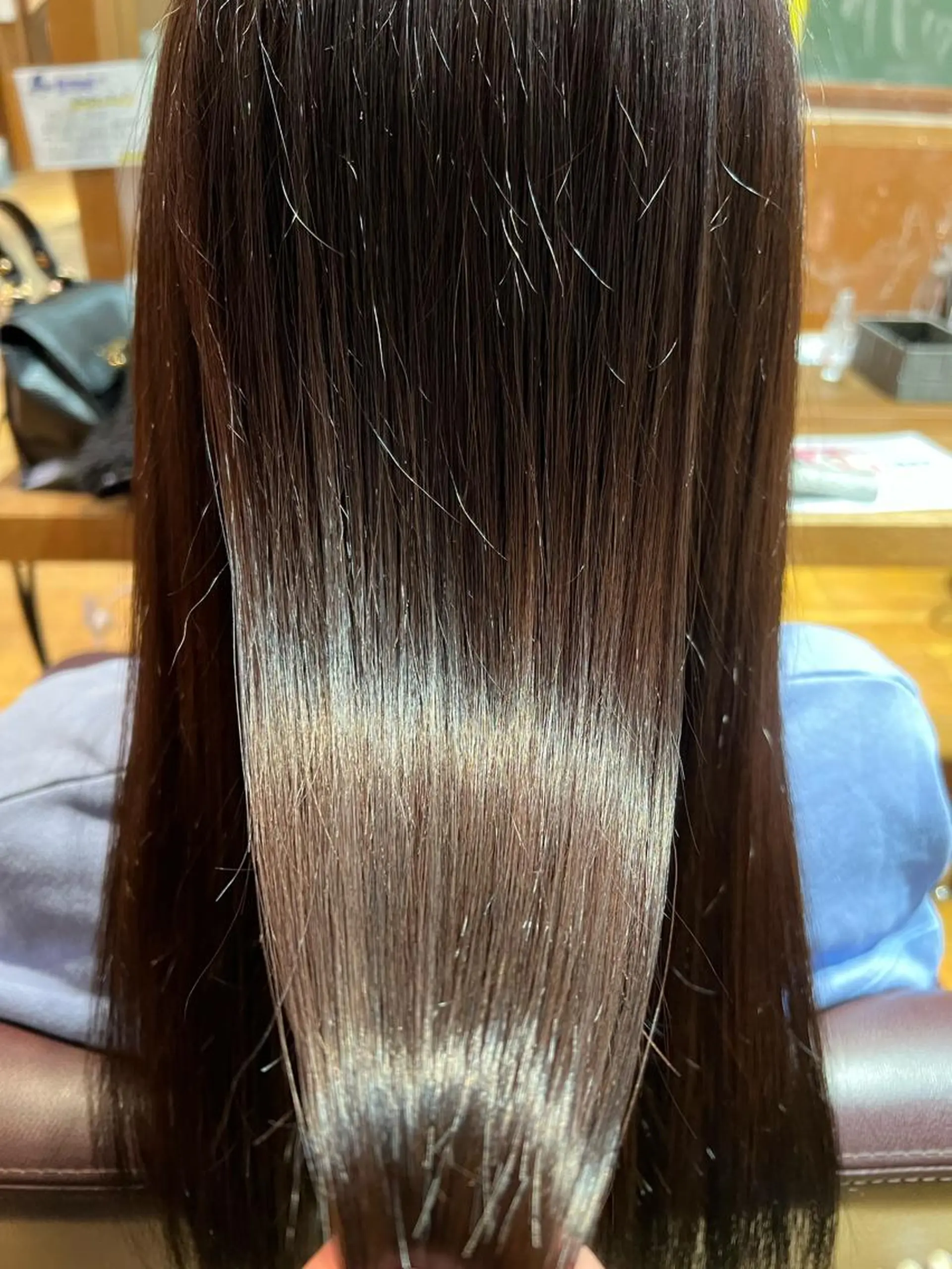 セミロング カラー パーマ Artist 藤﨑紘成のヘアスタイル