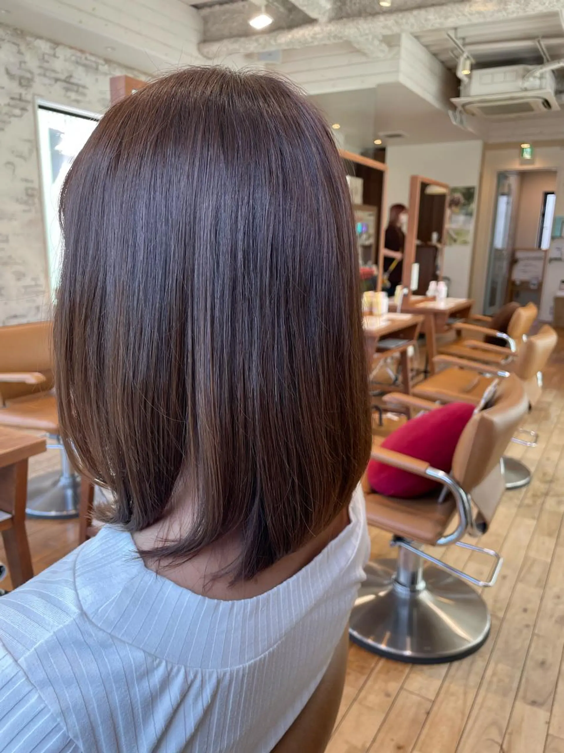 ミディアム 山本　恵 (やまもと  けい)のヘアスタイル