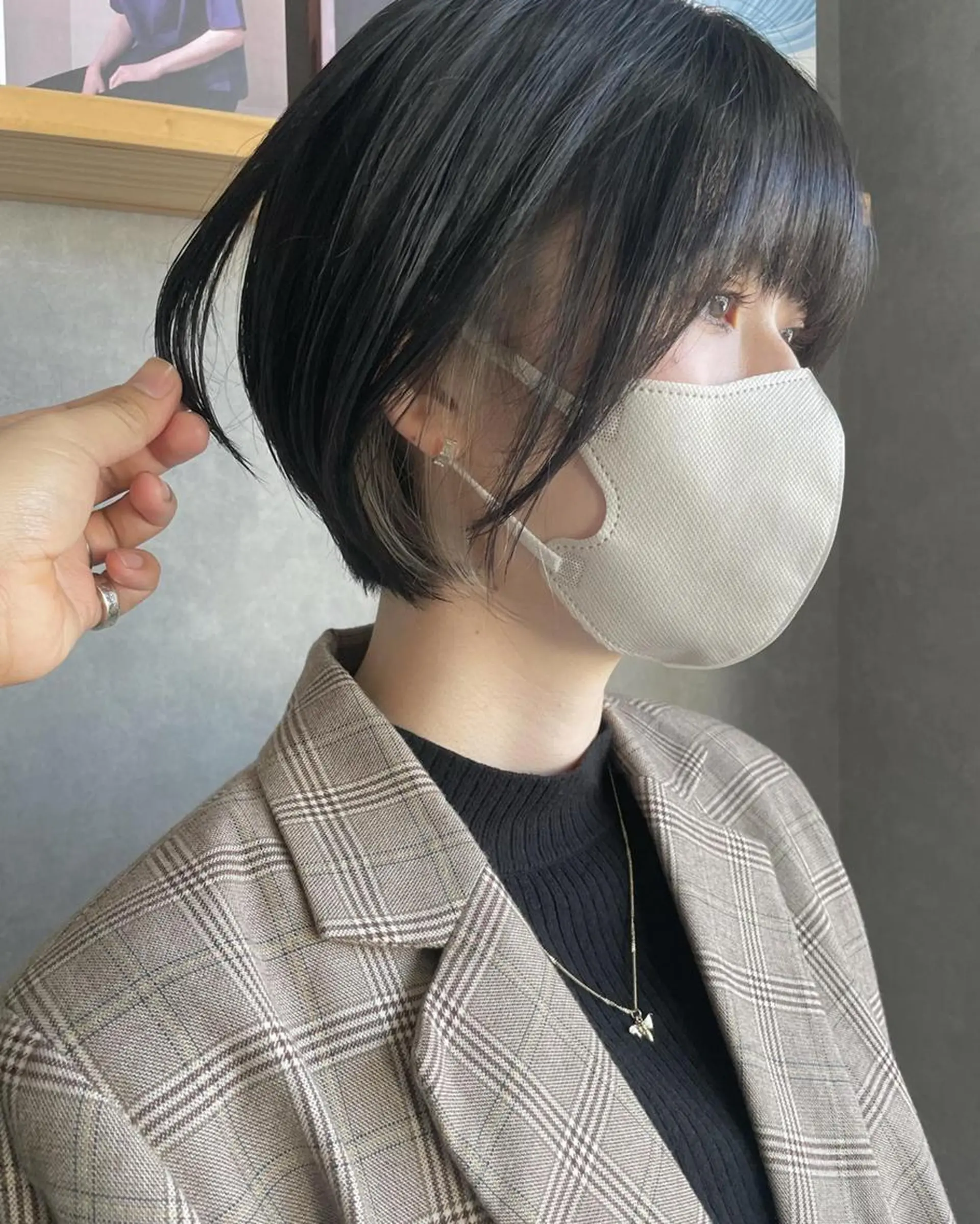 ショート ショートヘア 河原 亮のヘアスタイル