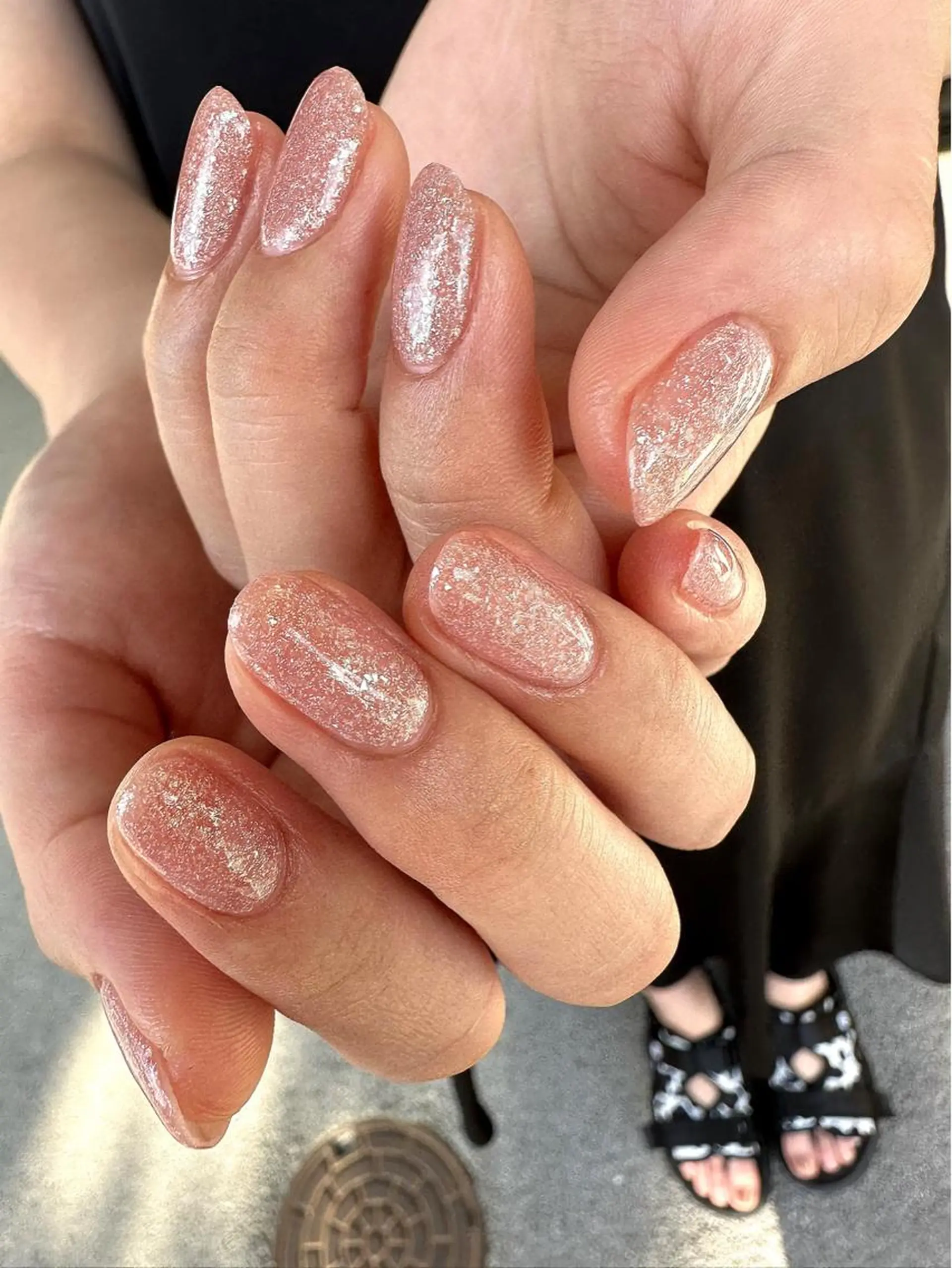 ネイル 氷ネイル・うるうるネイル ハンドネイル nail campのネイルデザイン