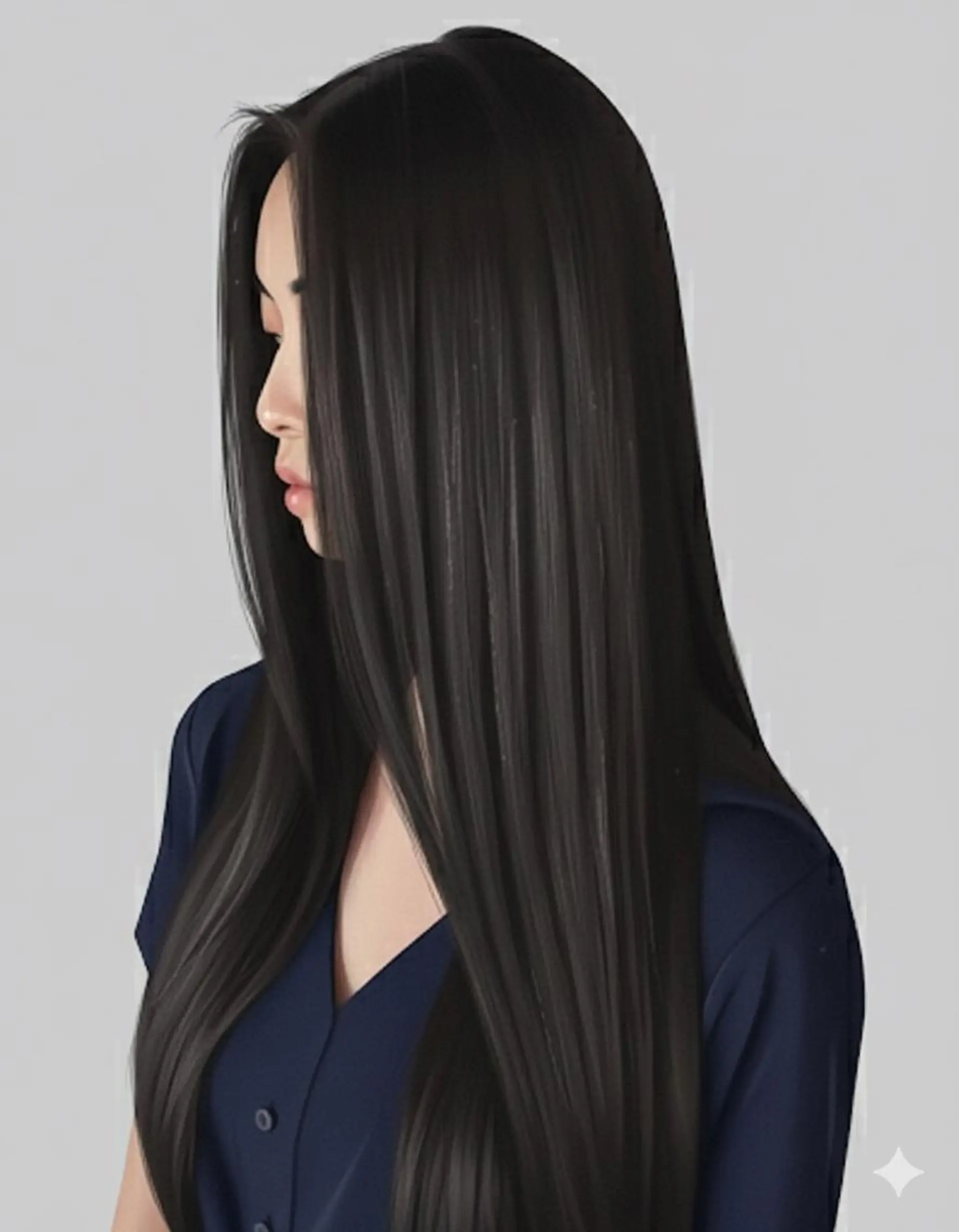 カラー ロング カット ヘアカラー トリートメント 最強美髪💙ྀི/ 縮毛矯正🪞/ミナルのヘアスタイル