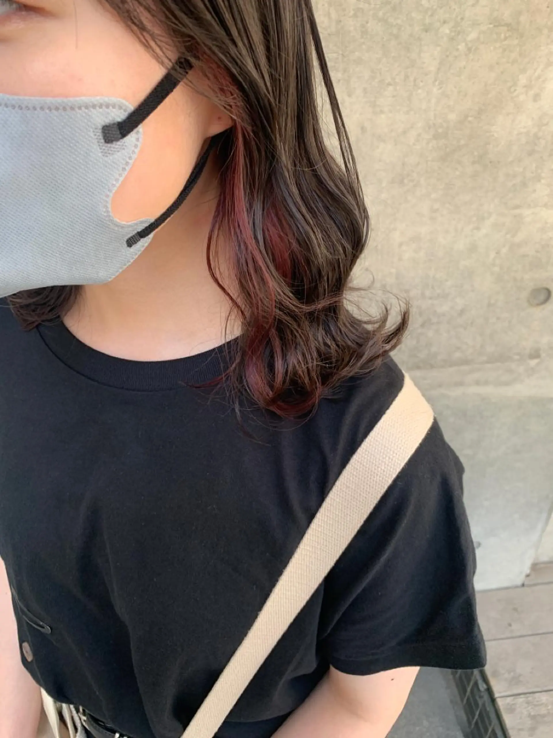 ミディアム カラー ヘアアレンジ メンズ キッズ ショートボブ ミディアムパーマ メンズバレイヤージュ メンズブリーチ メンズハイライト ミルクティーベージュ 🍀【ヒロム】🍀のヘアスタイル