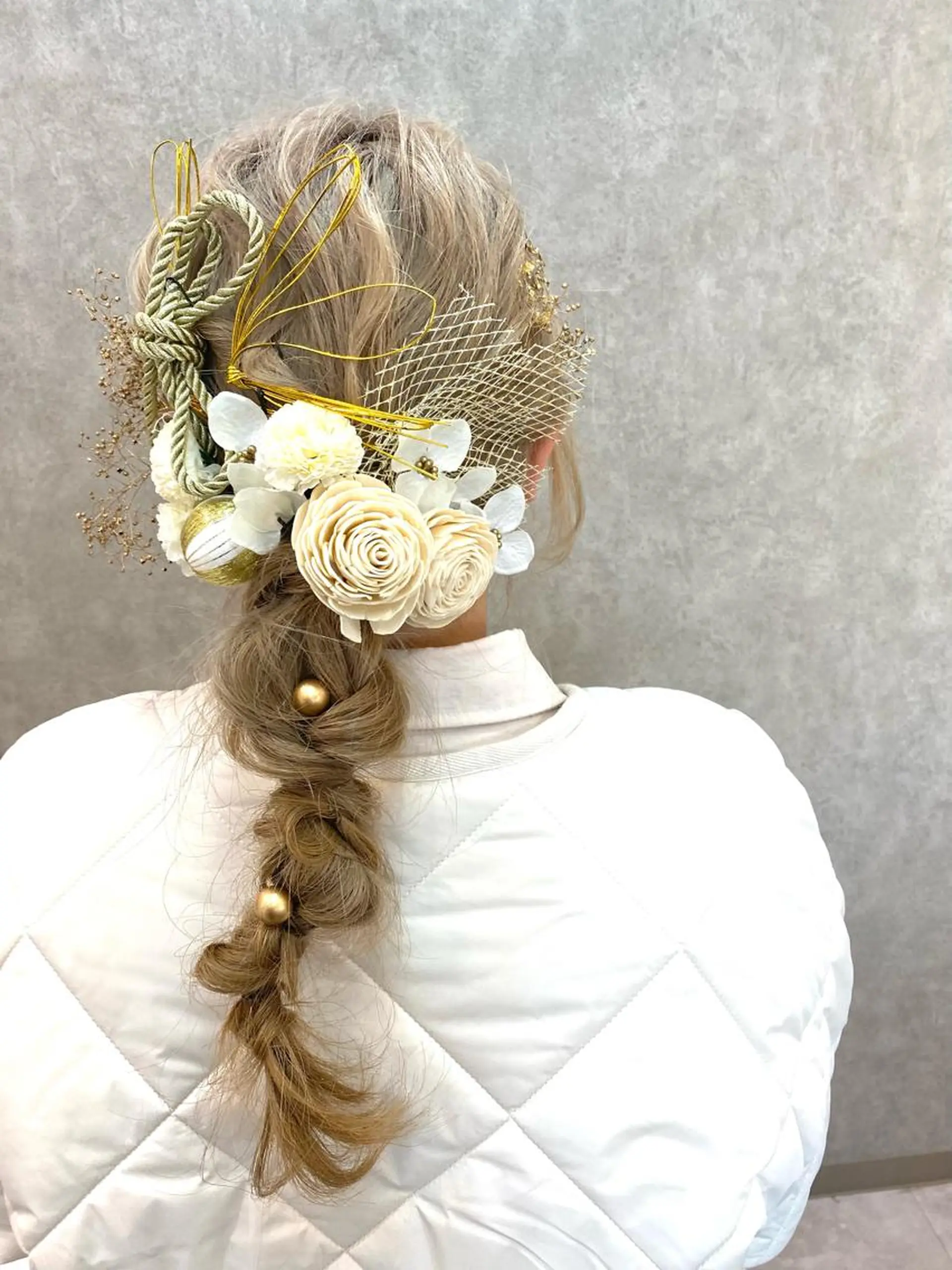 ロング カラー ヘアアレンジ ヘアセット 【enil代表】 杉林和哉のヘアスタイル