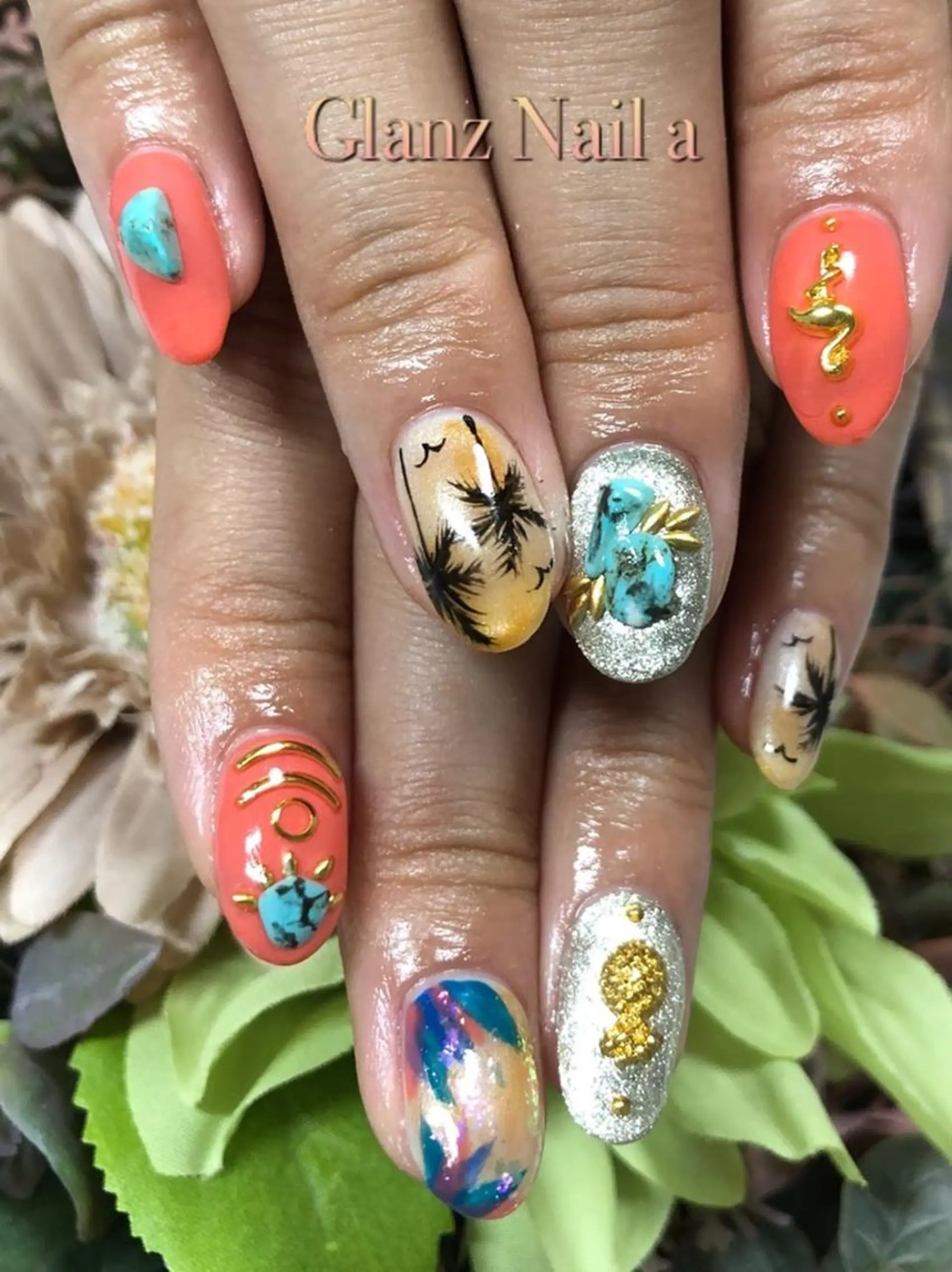 ネイル Glanz  Nail aのネイルデザイン