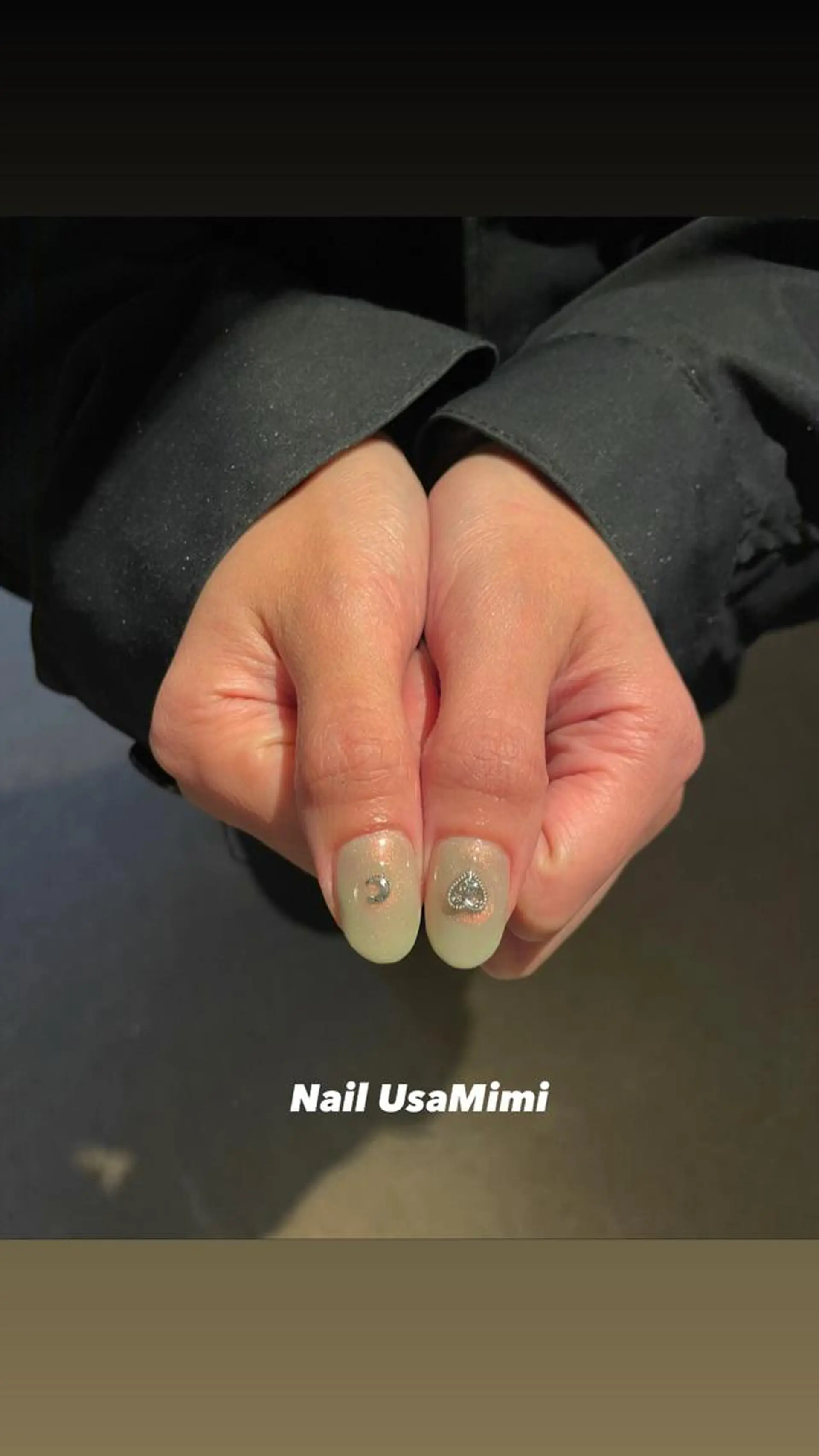 ネイル ワンカラーネイル 本町ネイルNail UsaMimiのネイルデザイン