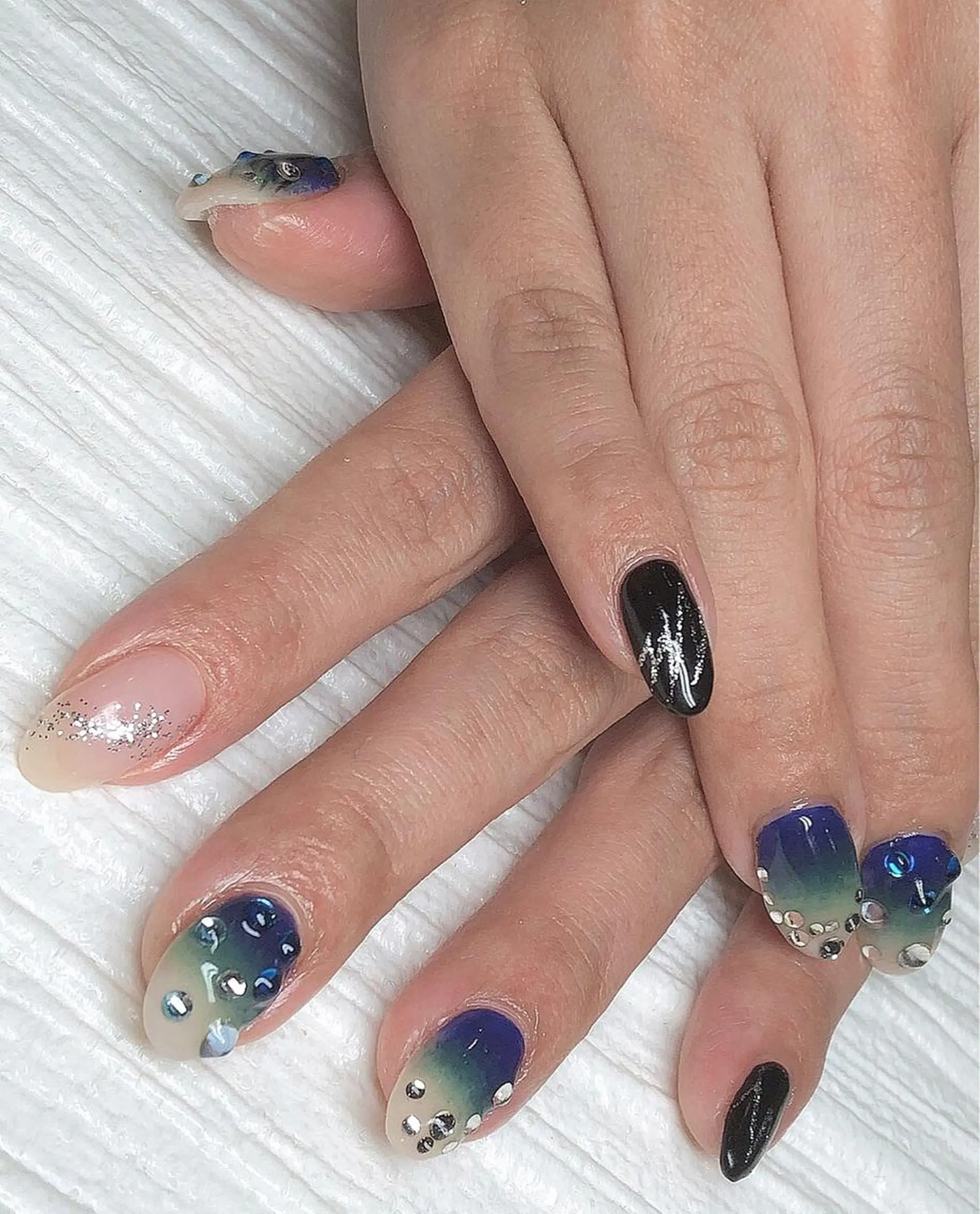 ショート ネイル 🦋Kiyomi. 🦋のネイルデザイン