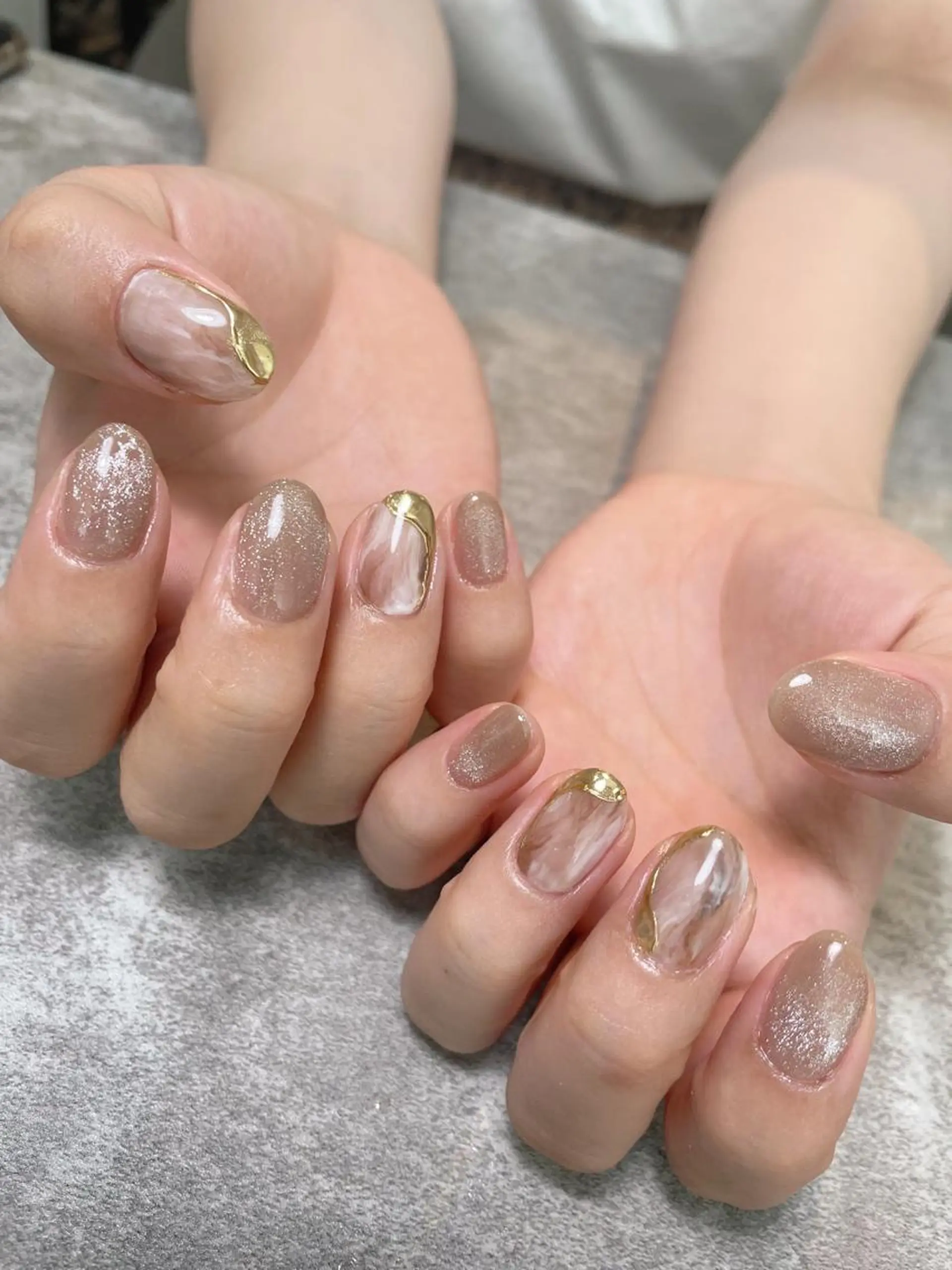 ネイル ニュアンスネイル ハンドネイル ma riのネイルデザイン