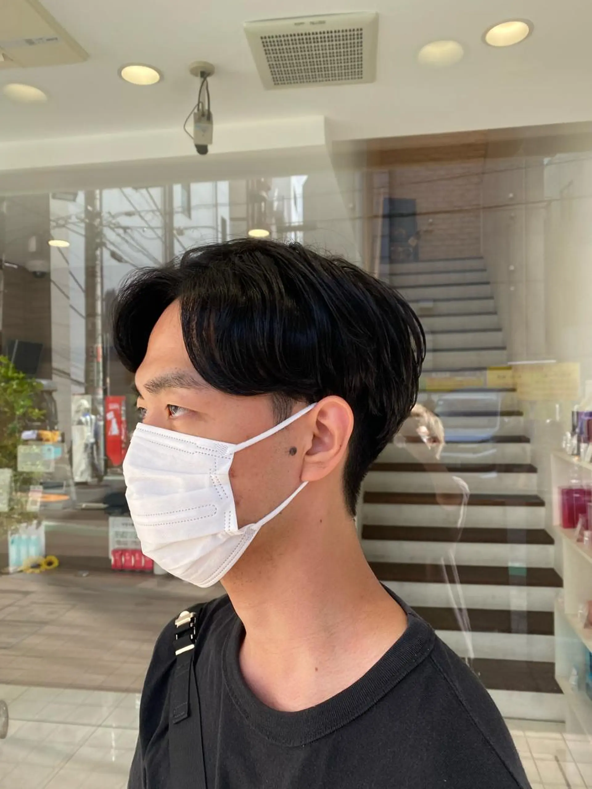 ショート パーマ メンズ カット パーマ メンズ特化型美容師 栗山勇人のヘアスタイル