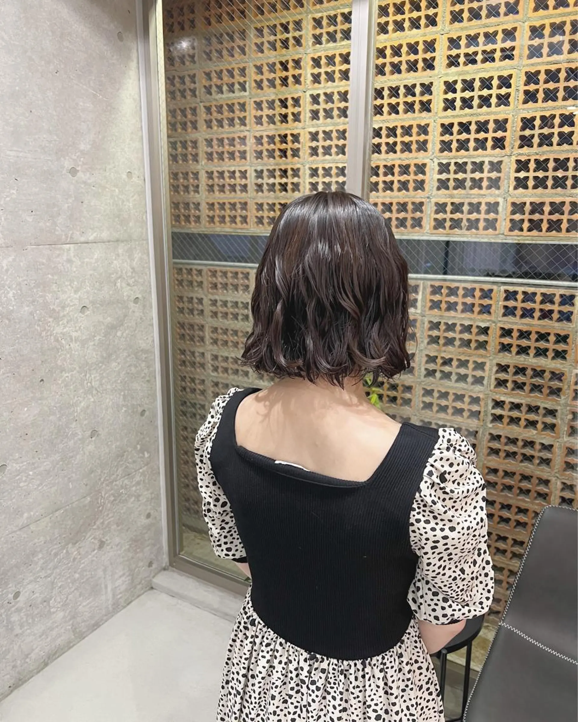 パーマ ボブパーマコテ巻き風 パーマNo1深江秀平のヘアスタイル