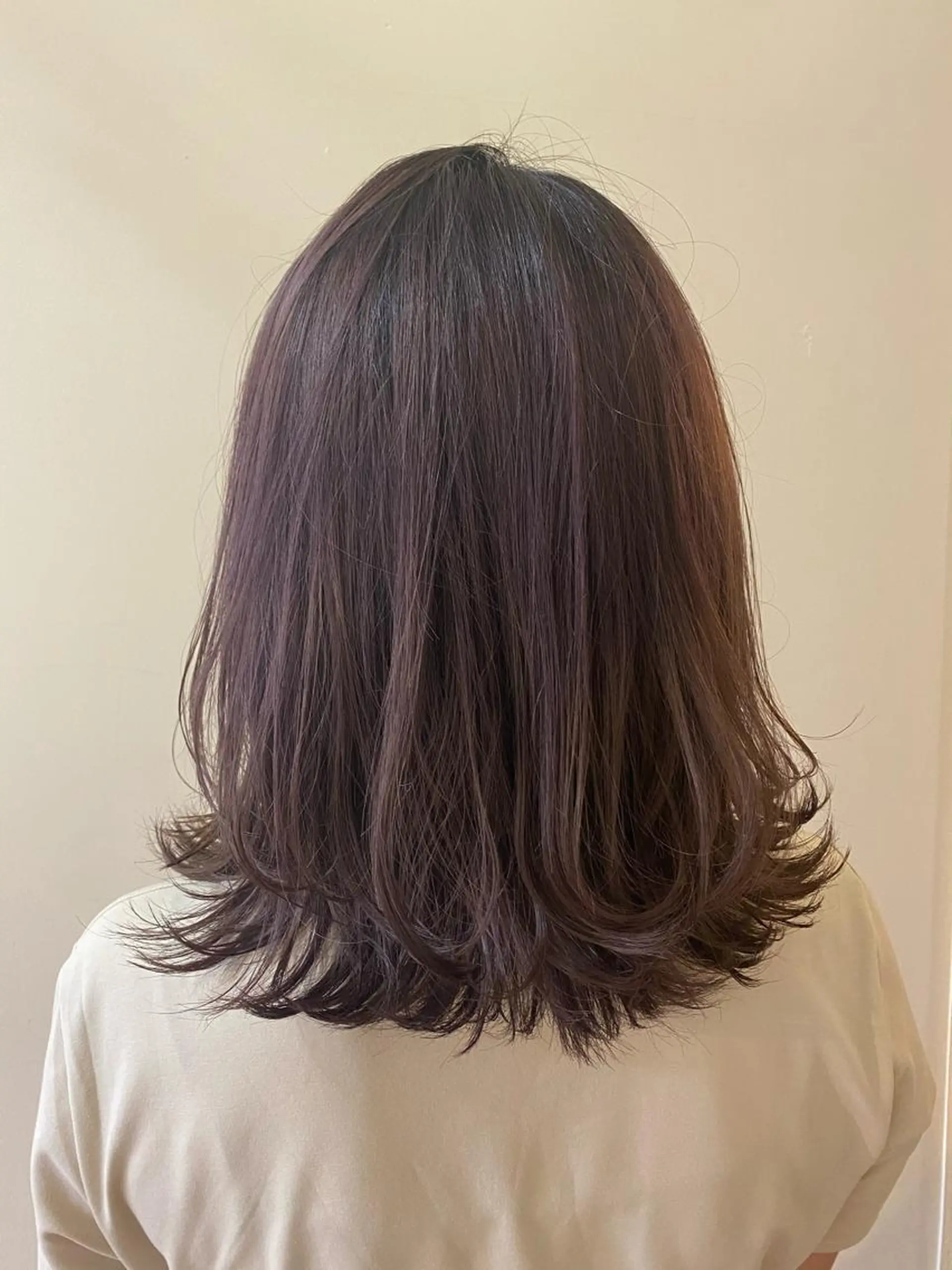 ミディアム 北山 なるみのヘアスタイル