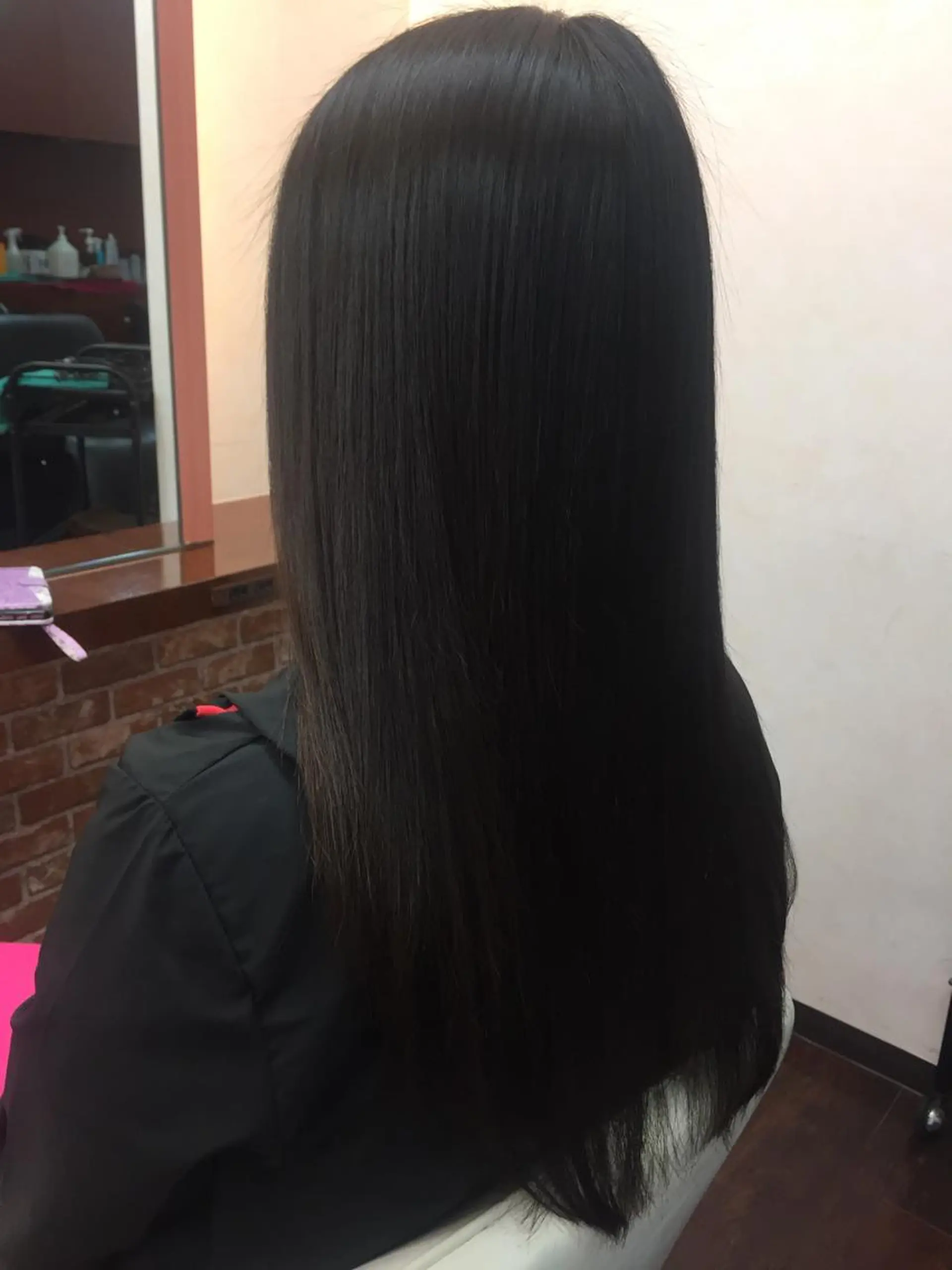 ロング パーマ 桧山 真のヘアスタイル