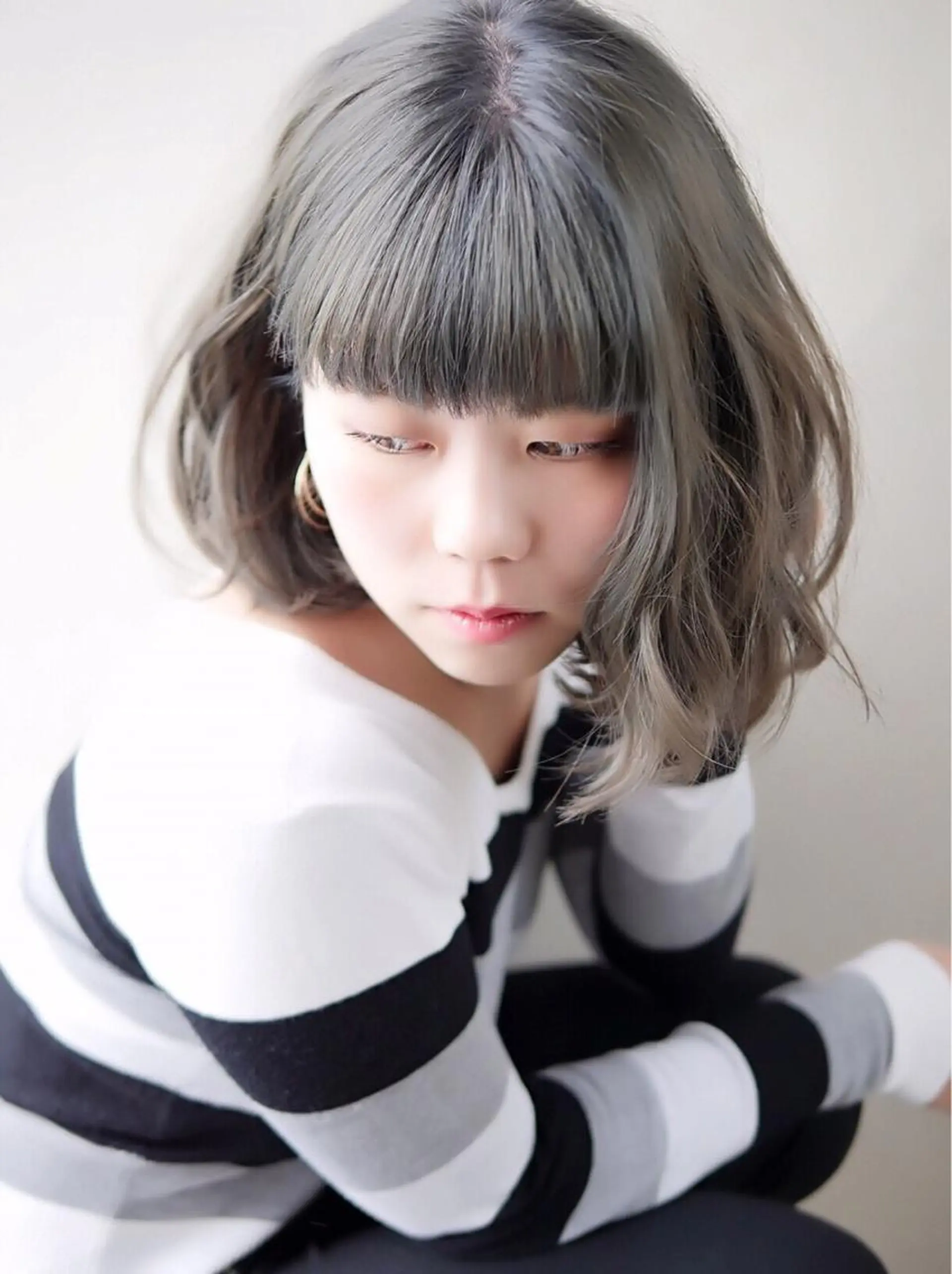 カラー グレージュ 中嶋 【ナカジマ】のヘアスタイル