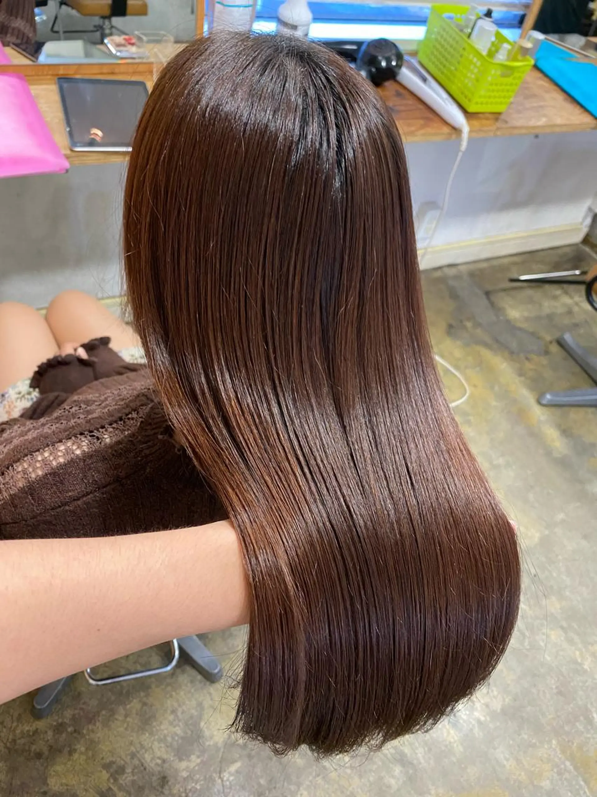 ロング カラー 髪質改善 トリートメント CABANON所属・和歌山髪質改善 那須優太のヘアスタイル