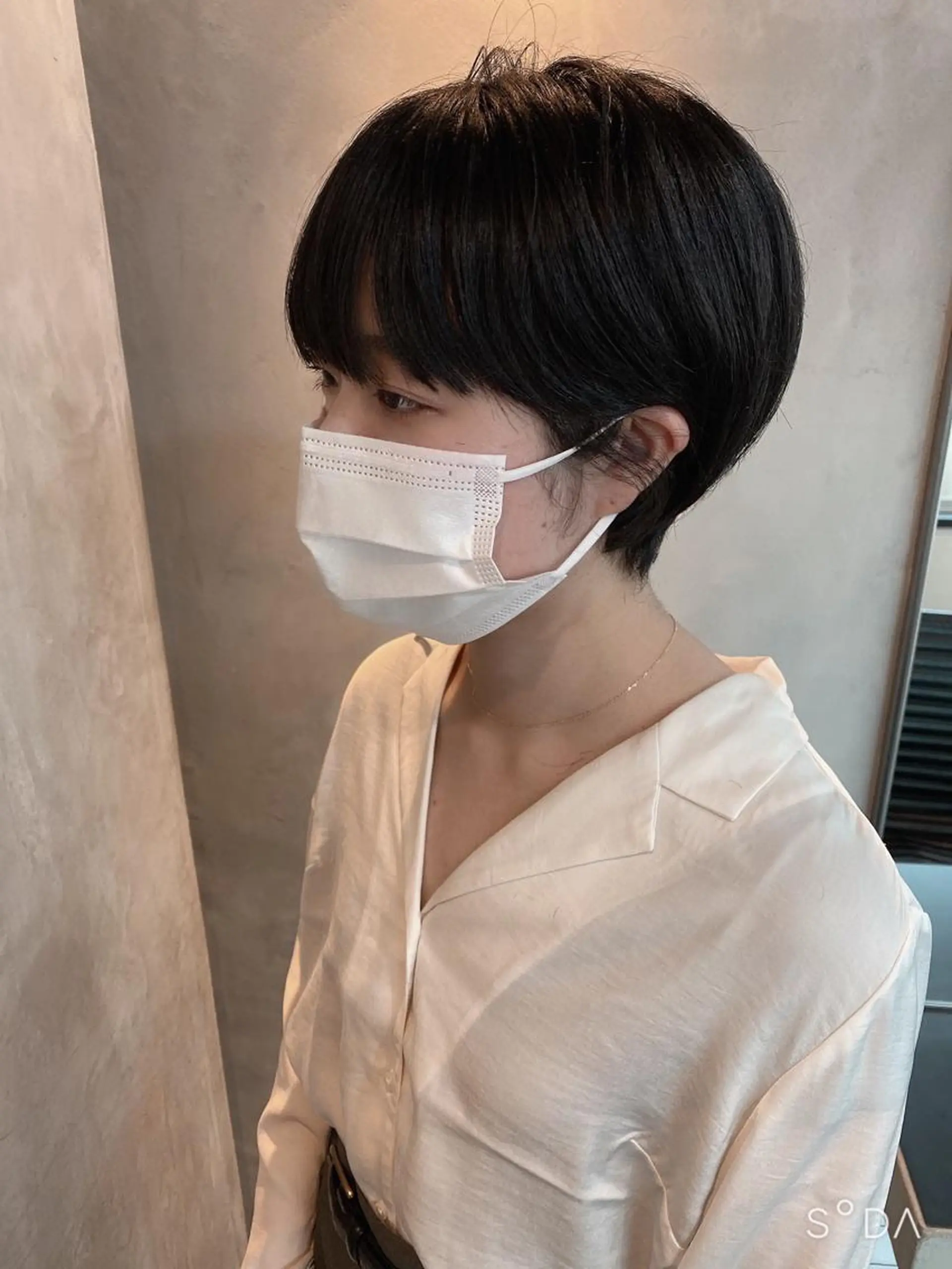 ショート カラー ヘアアレンジ stylist/蛯谷 珠里のヘアスタイル