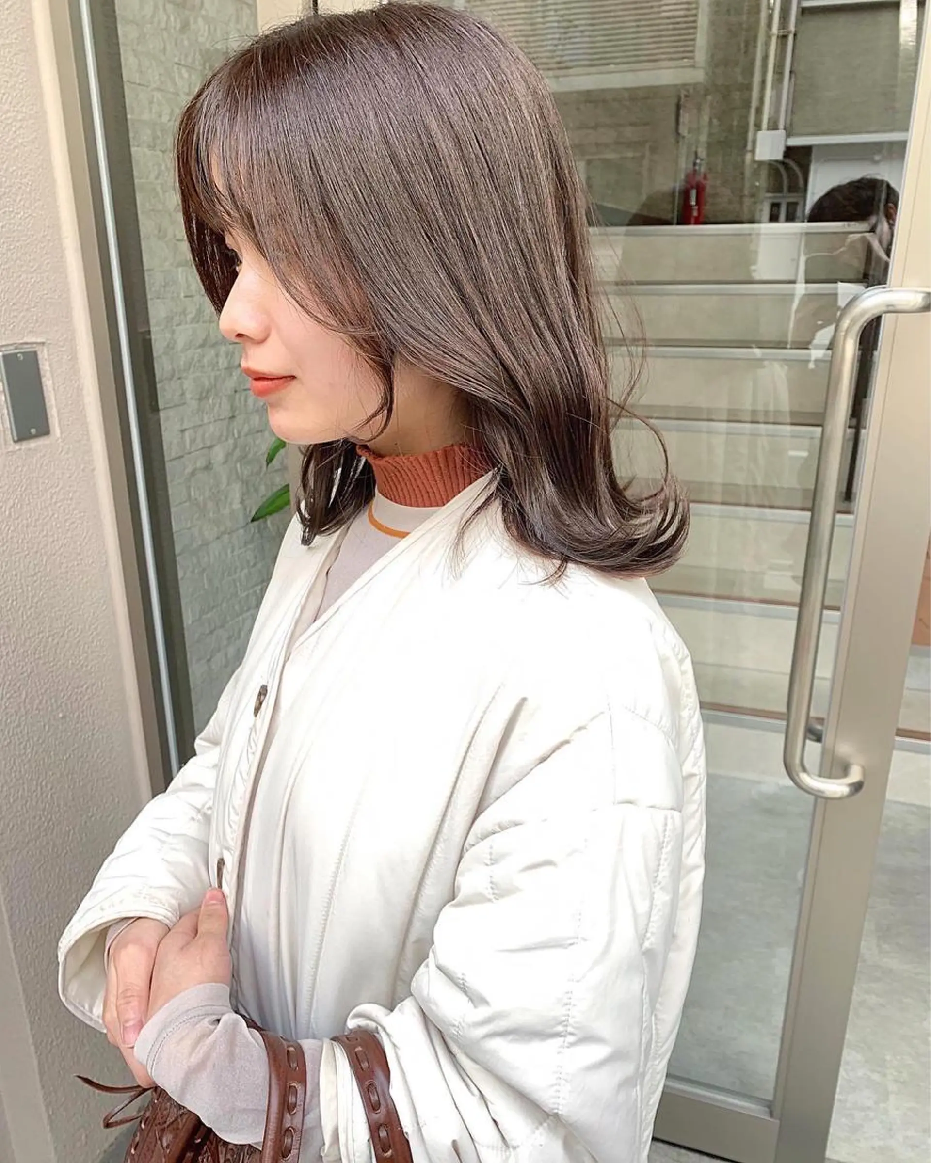 ミディアム カラー 樫原裕二 /柔らかいカラーのヘアスタイル