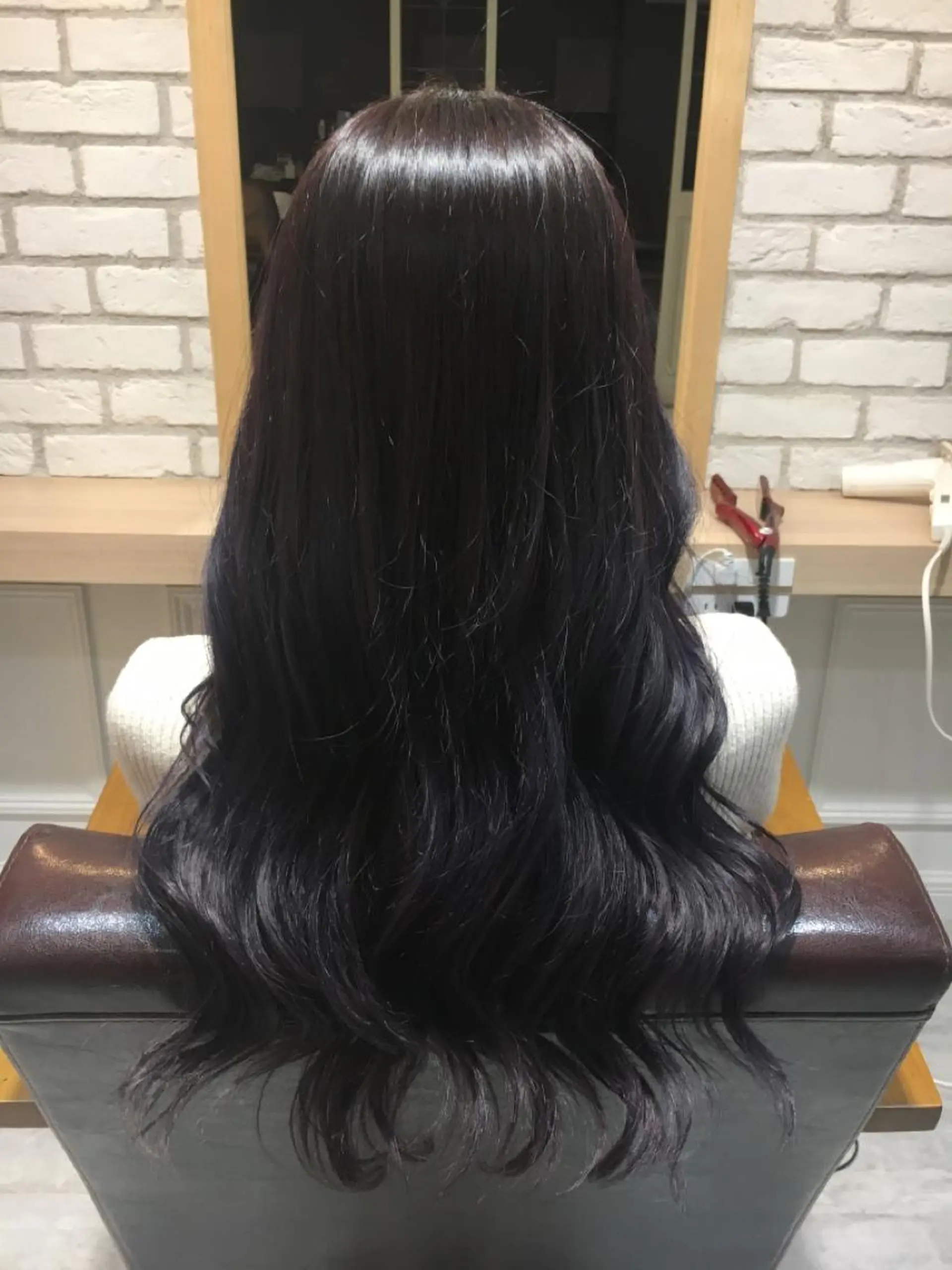 ロング カラー ディープラベンダー ラベンダーカラー レイヤーカット/艶髪 🌈高橋遥香🌈のヘアスタイル