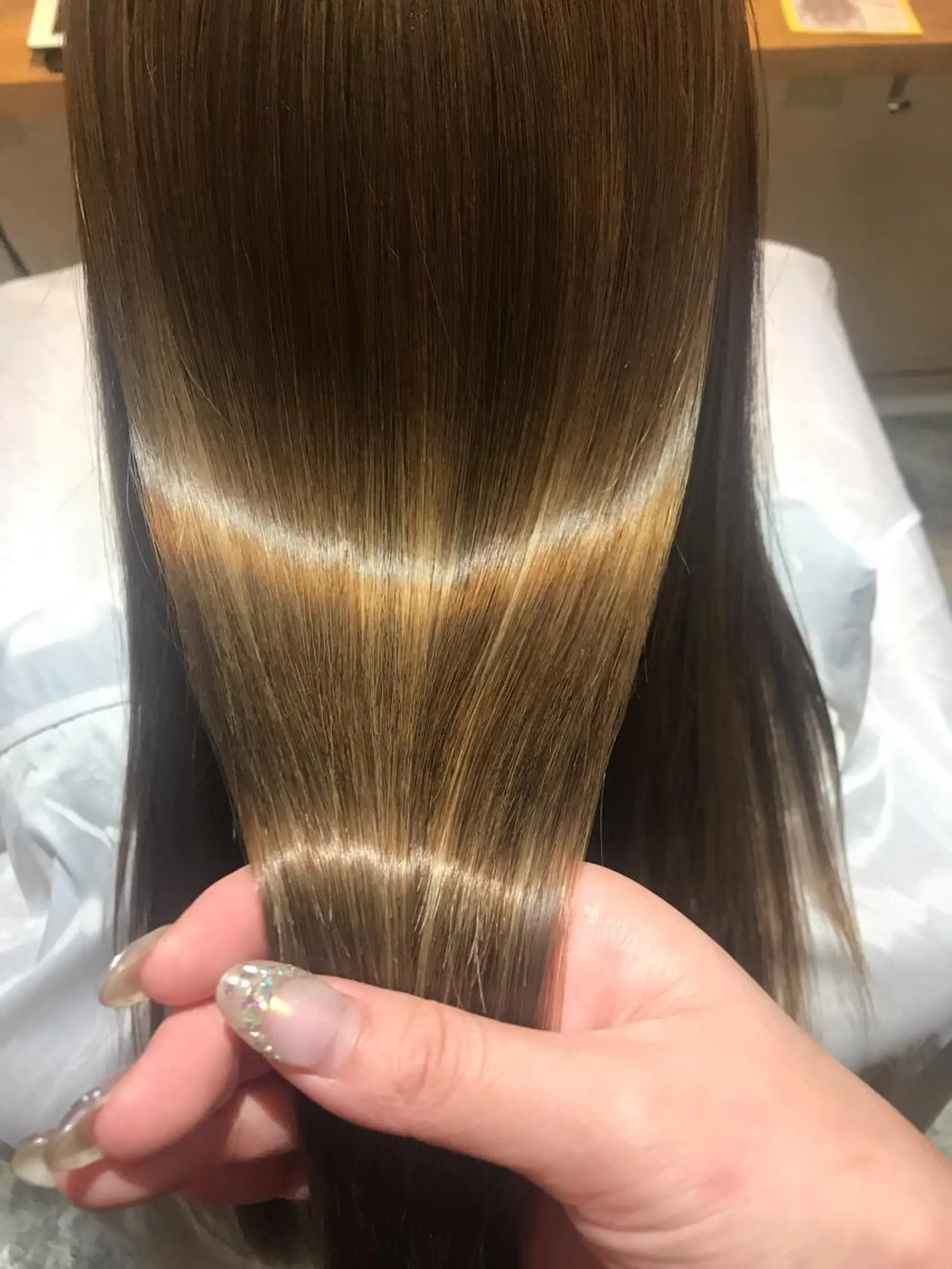 ロング カラー 髪質改善×矯正🫧 韓国ヘアasamiのヘアスタイル