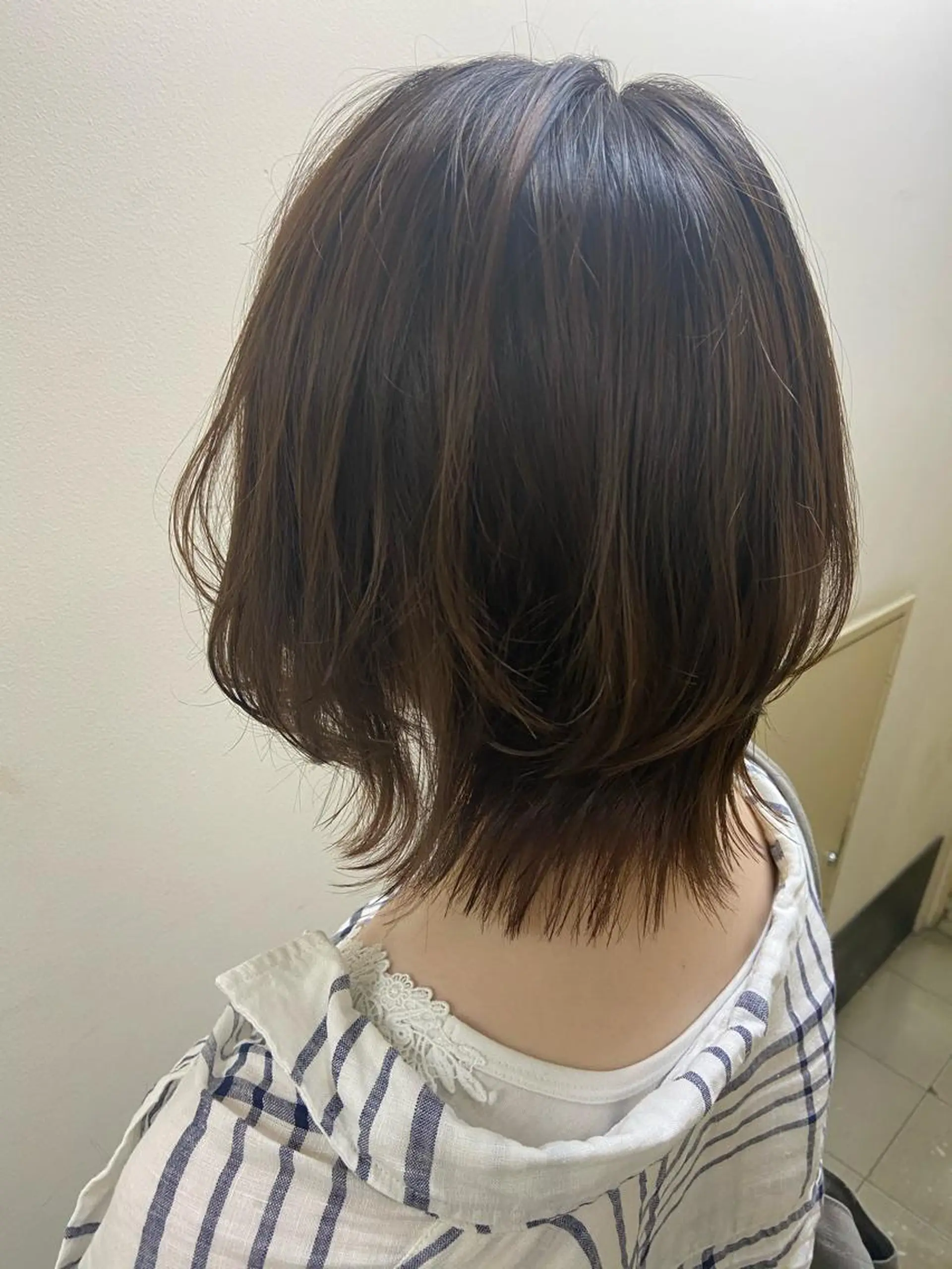 ミディアム レイヤーカット sato harunaのヘアスタイル