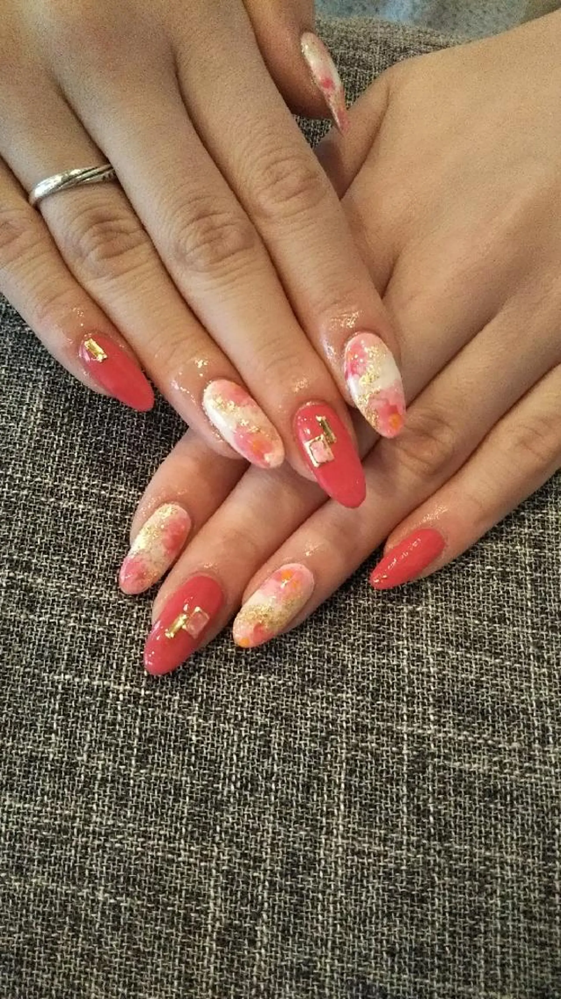 ネイル ピンク private salon mieのネイルデザイン