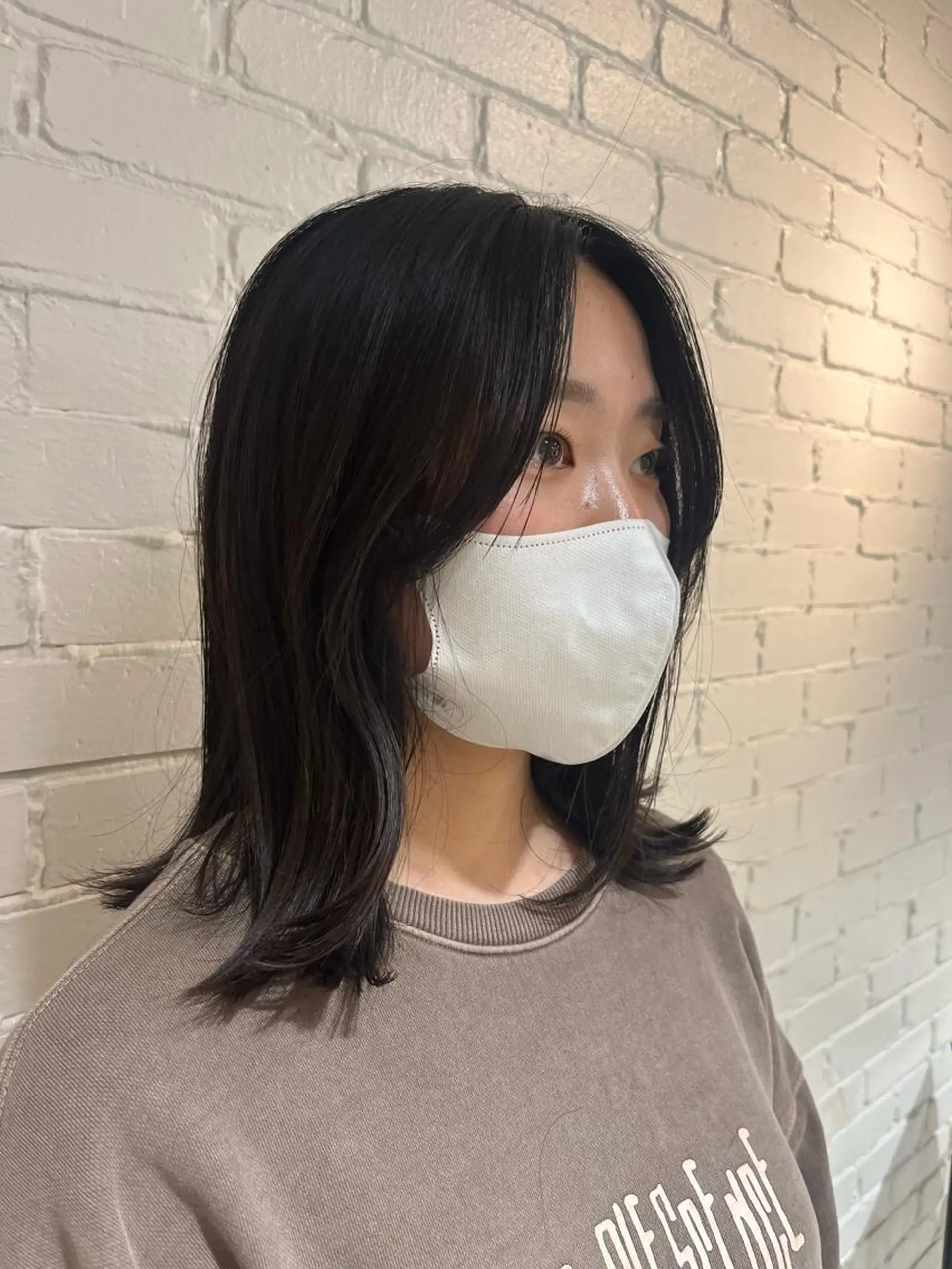 ミディアム カラー vancouncil春日井所属・山岡 春のヘアスタイル