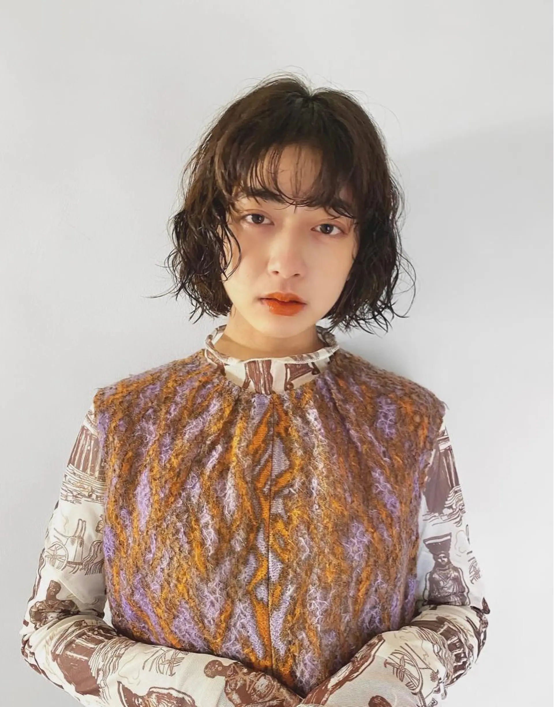 ショート パーマ カット パーマ レイヤー/パーマ /ウルフ/nabeのヘアスタイル