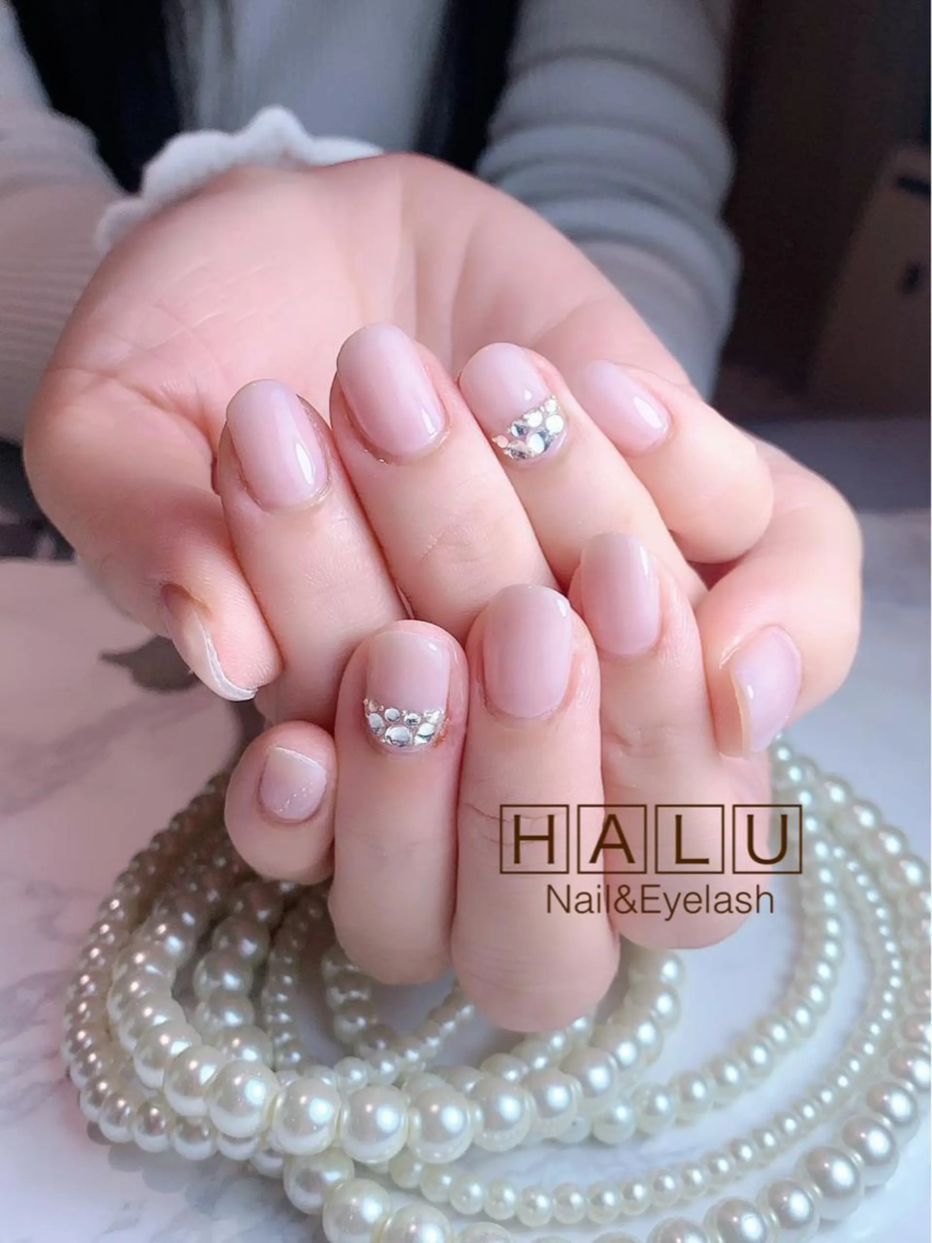 ネイル シンプルネイル HALU ハルのネイルデザイン