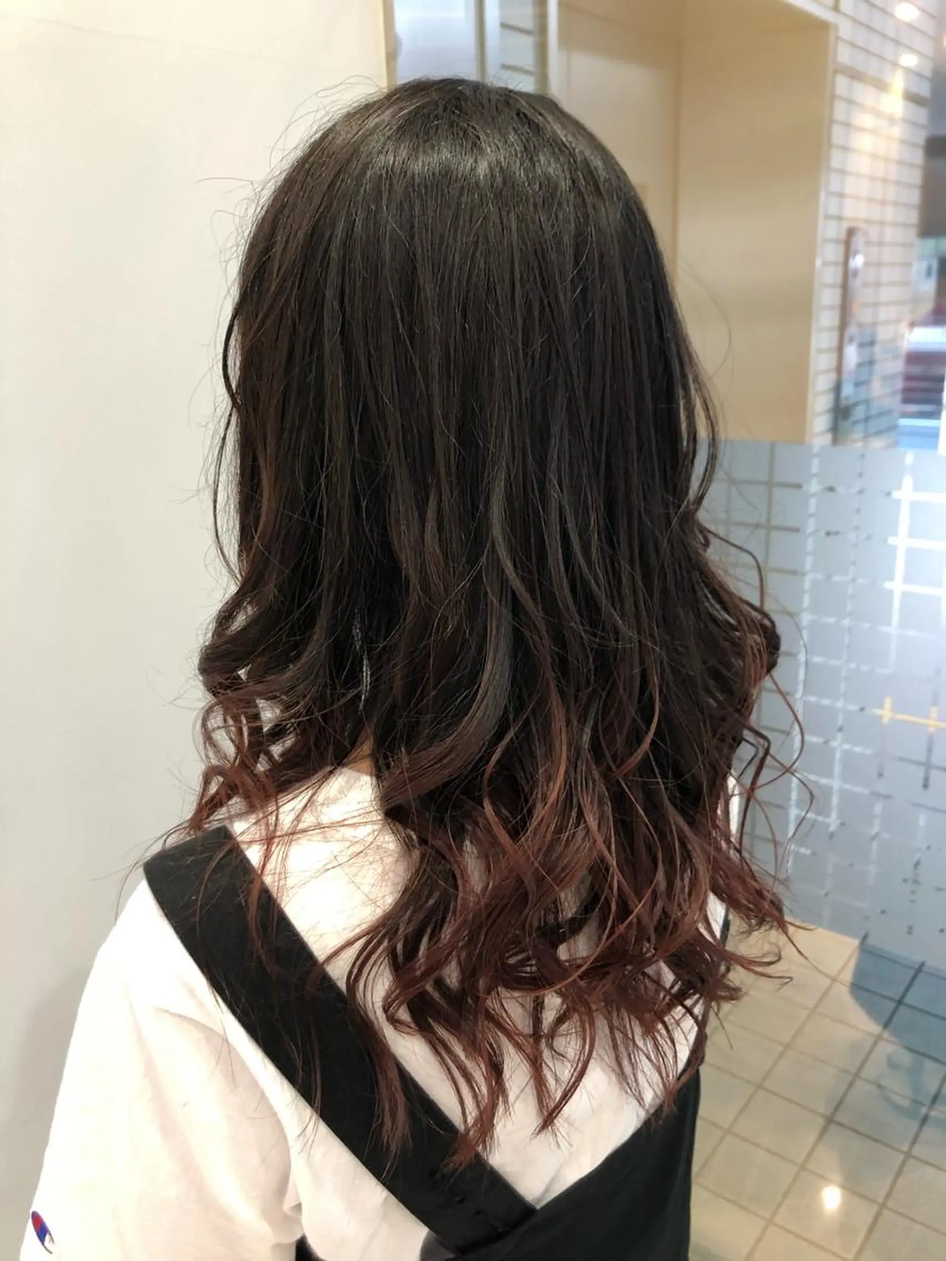 セミロング カラー 宮林　努 / Ash 日野店のヘアスタイル