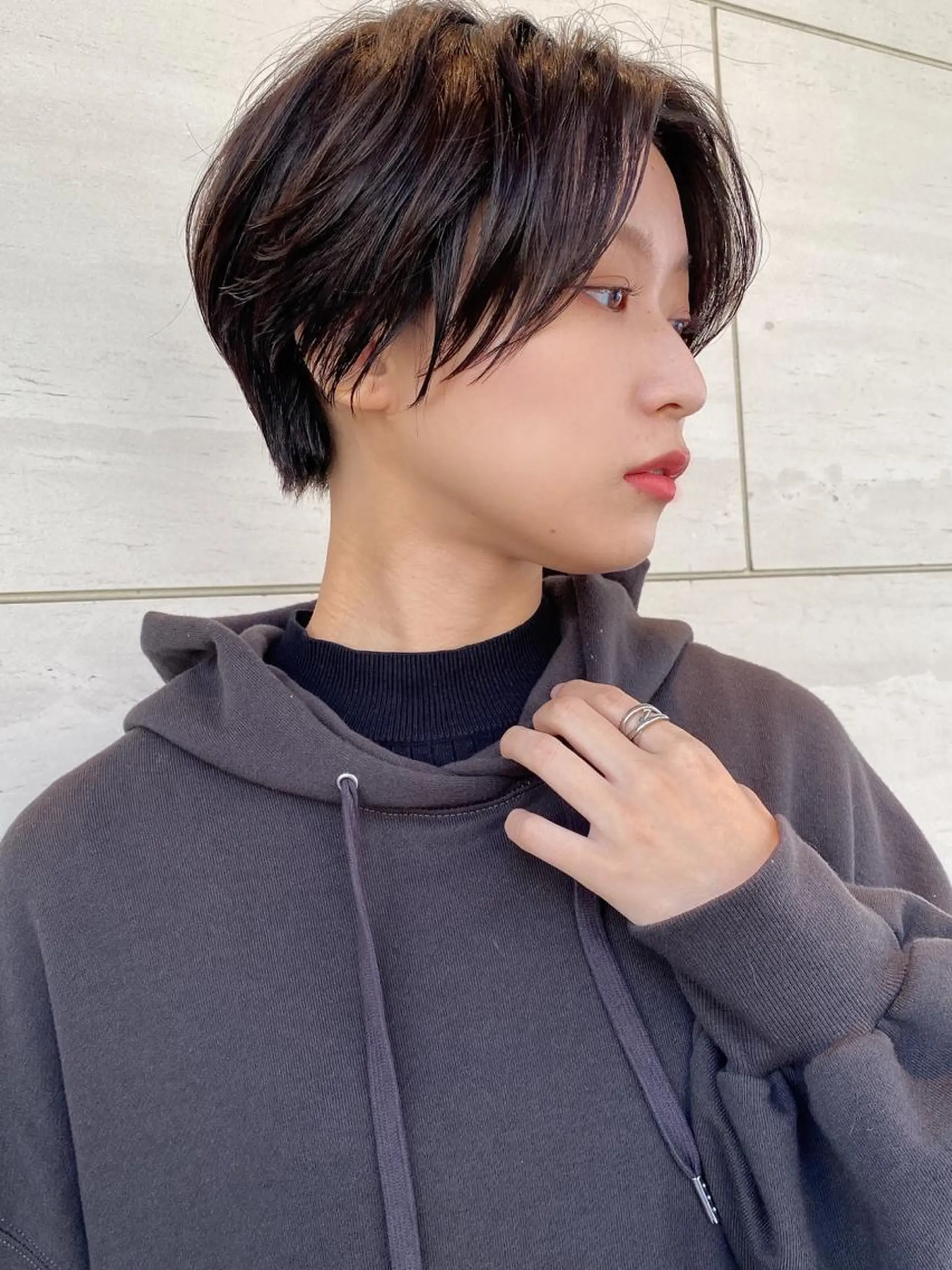 ショート カラー 女性が憧れる ショート/角田愛和のヘアスタイル