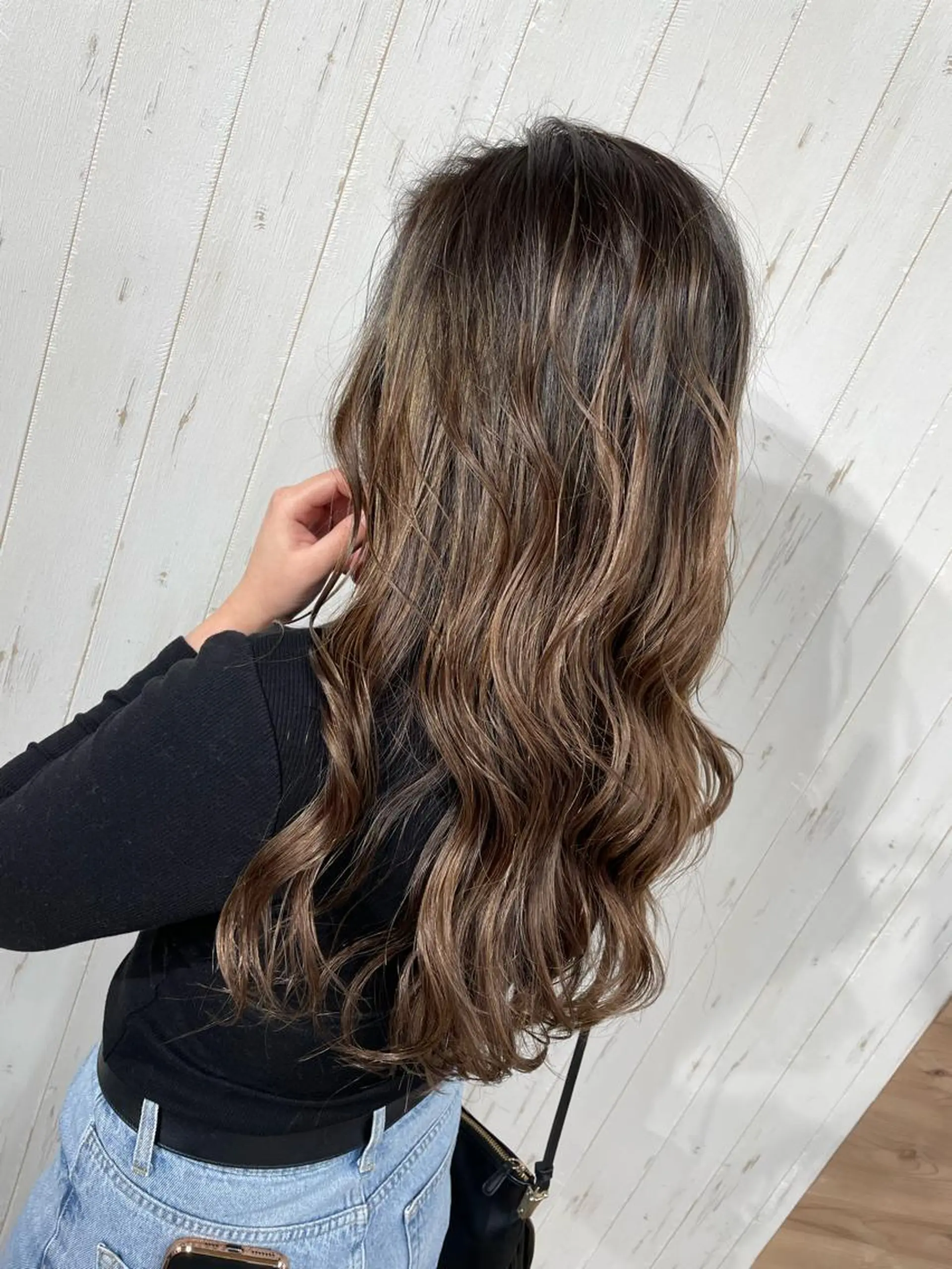 ロング カラー バレイヤージュ デザインカラー ハイライトカラー 外国人風カラー ハイライト カット ヘアカラー AN'TIA小作所属・AN'TIA小作代表 ⭐︎kazuma⭐︎のヘアスタイル