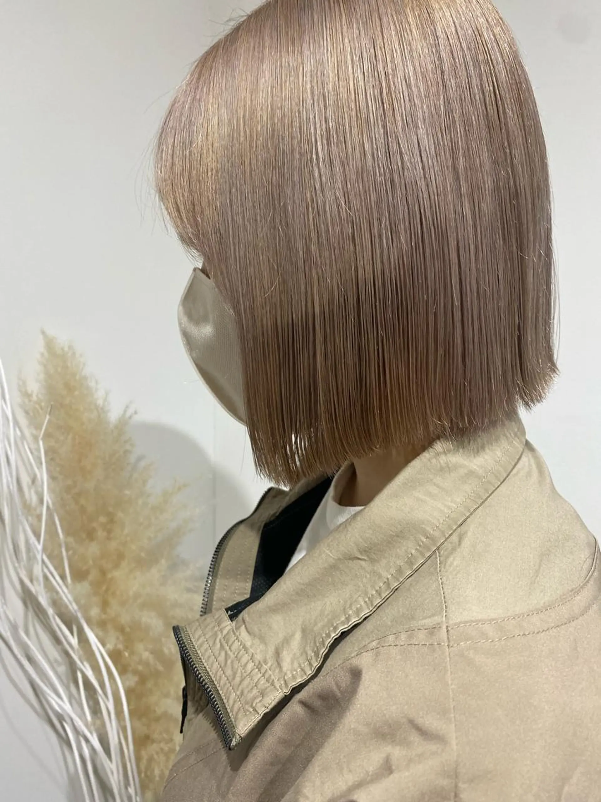 ミディアム カラー 韓国×髪質改善カラー 💎hinaのヘアスタイル