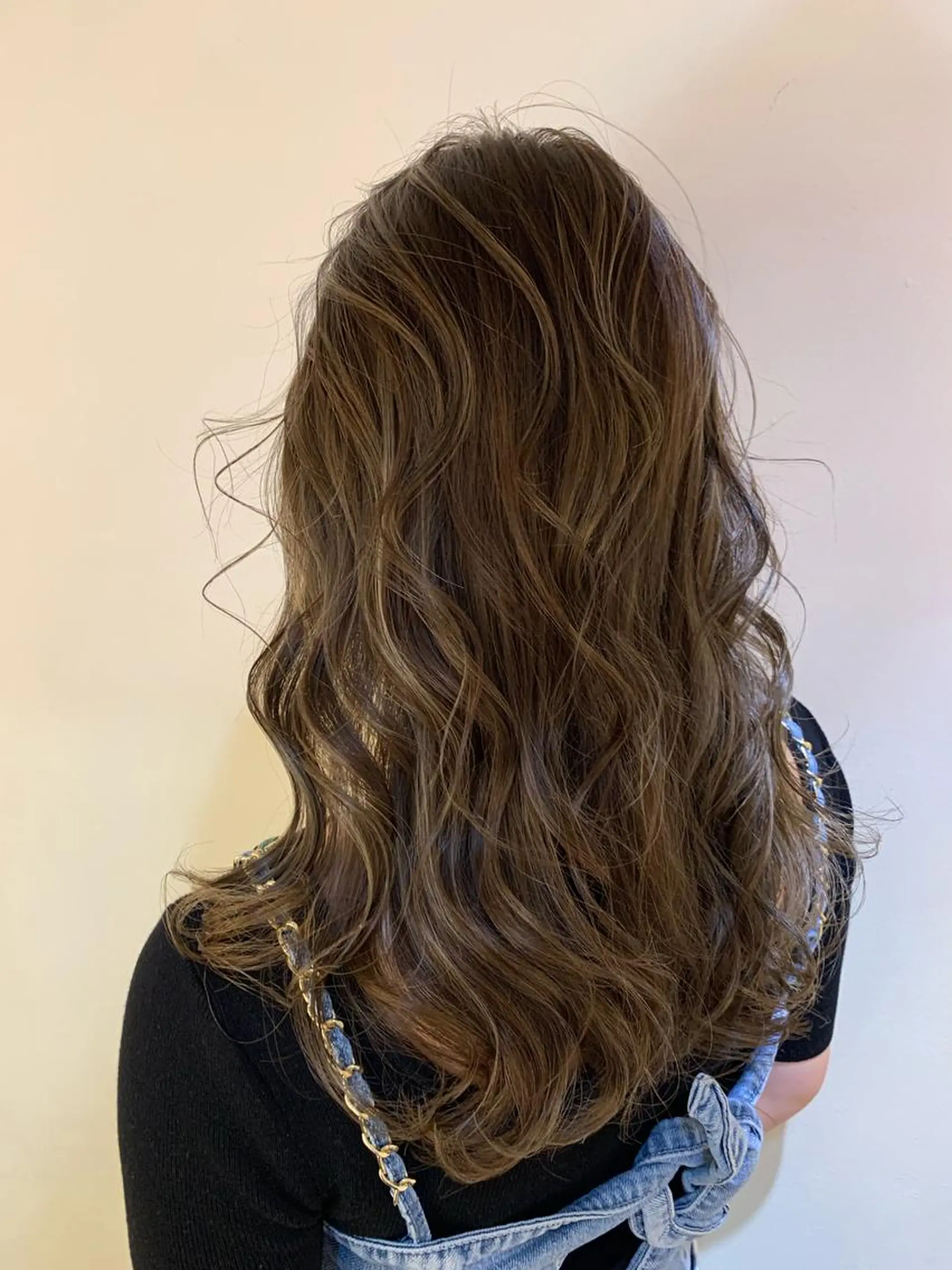 セミロング カラー グレージュ 髪質改善サロン 心斎橋ARCHEのヘアスタイル