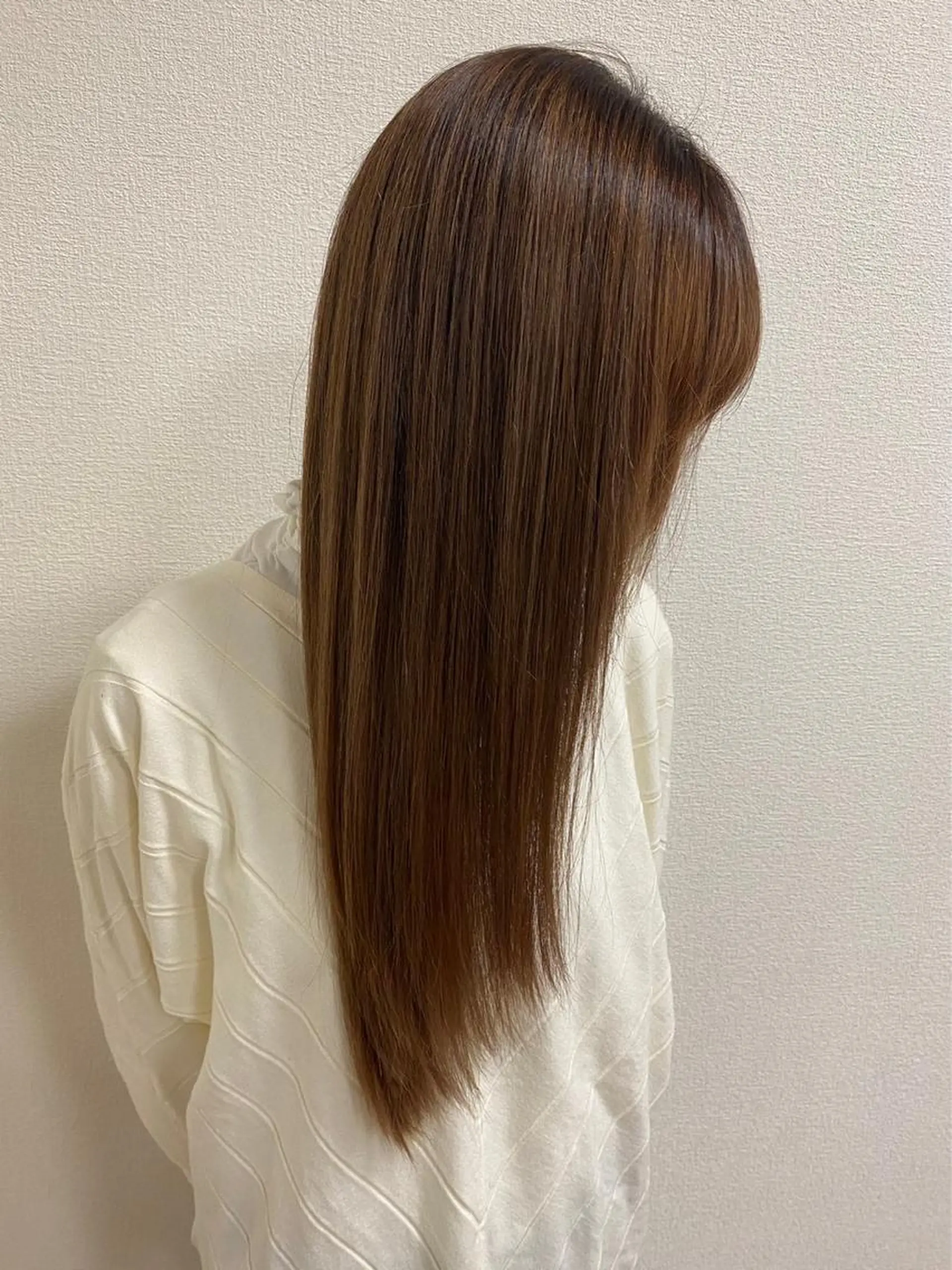 ロング レイヤーカット ロング カット 縮毛矯正 RAPTURE 宝地店のヘアスタイル