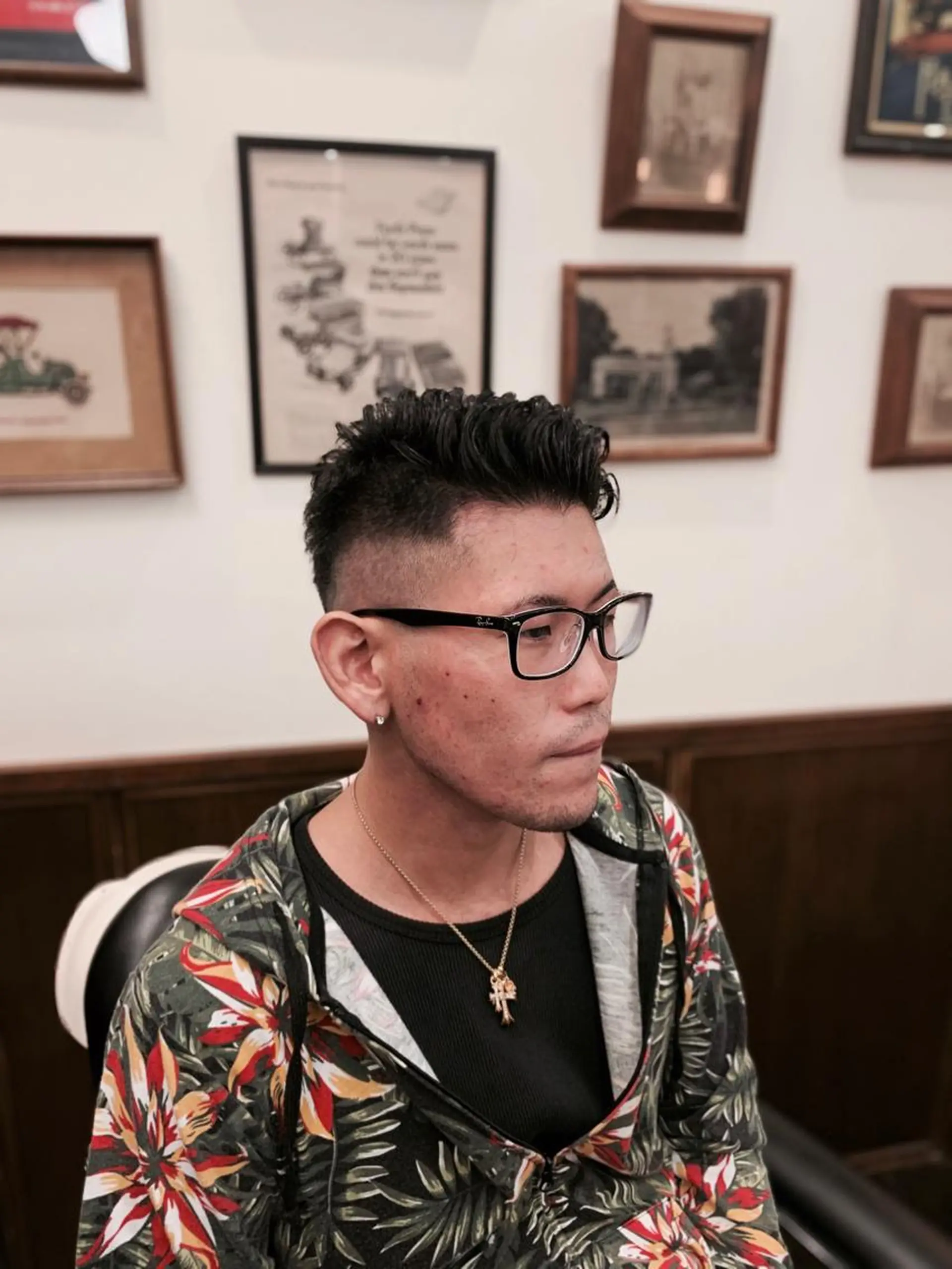 ショート メンズ HIROGINZA ヒロ銀座 青山所属・マツオ リュウホウ🐉のヘアスタイル