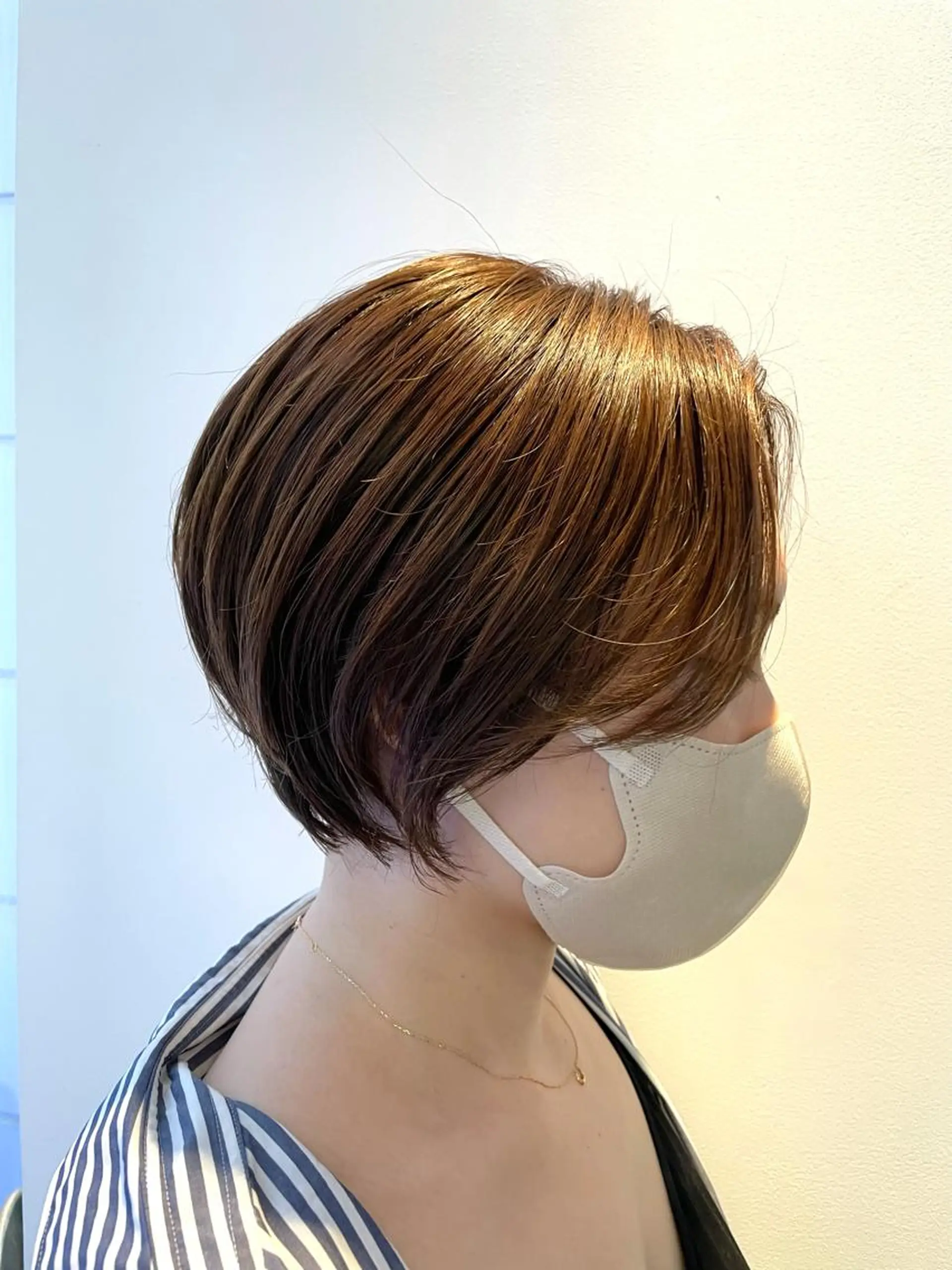 ショート カラー 笠原 健人のヘアスタイル