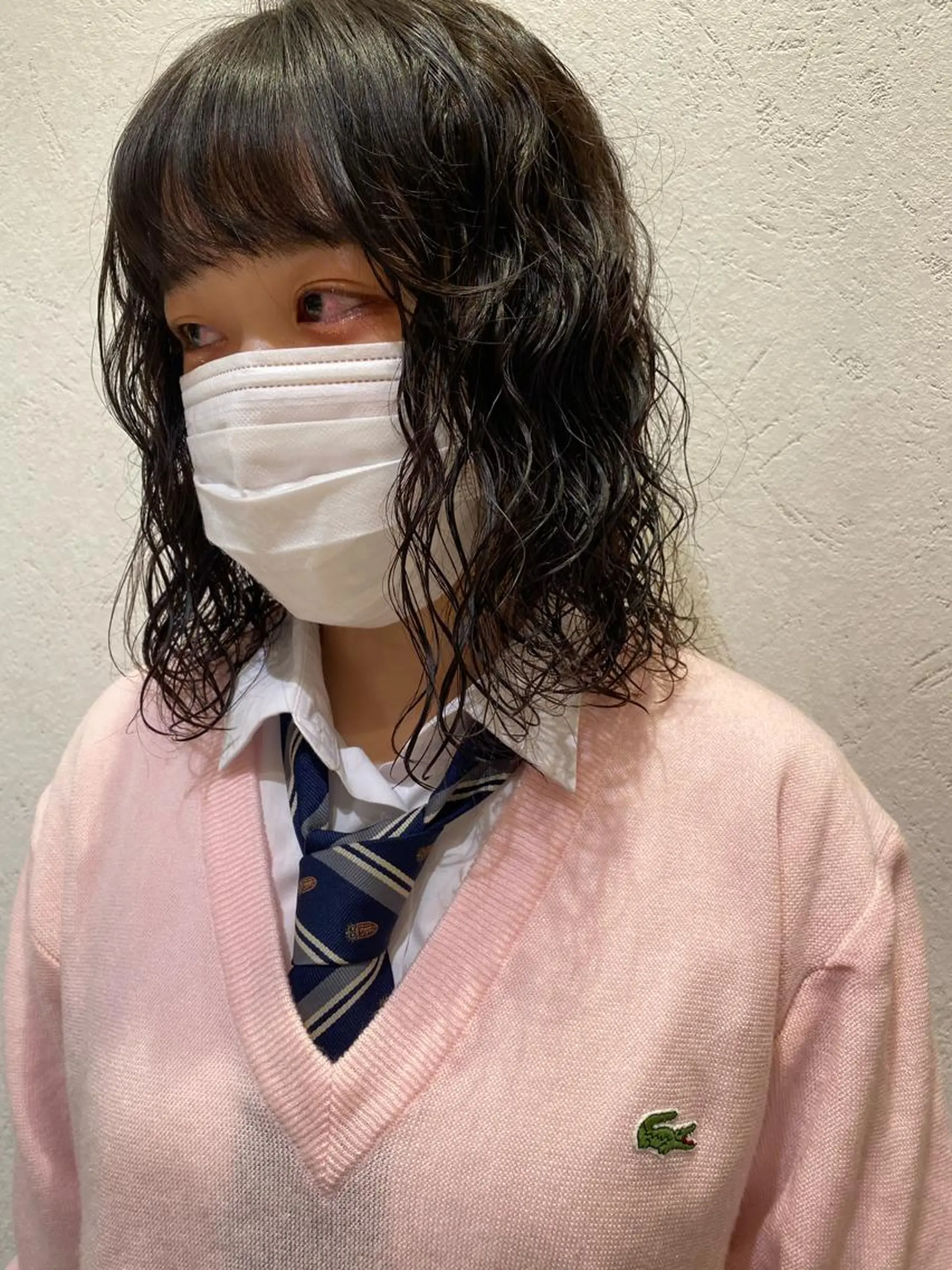 ミディアム カラー パーマ パーマ指名No1 /namiのヘアスタイル