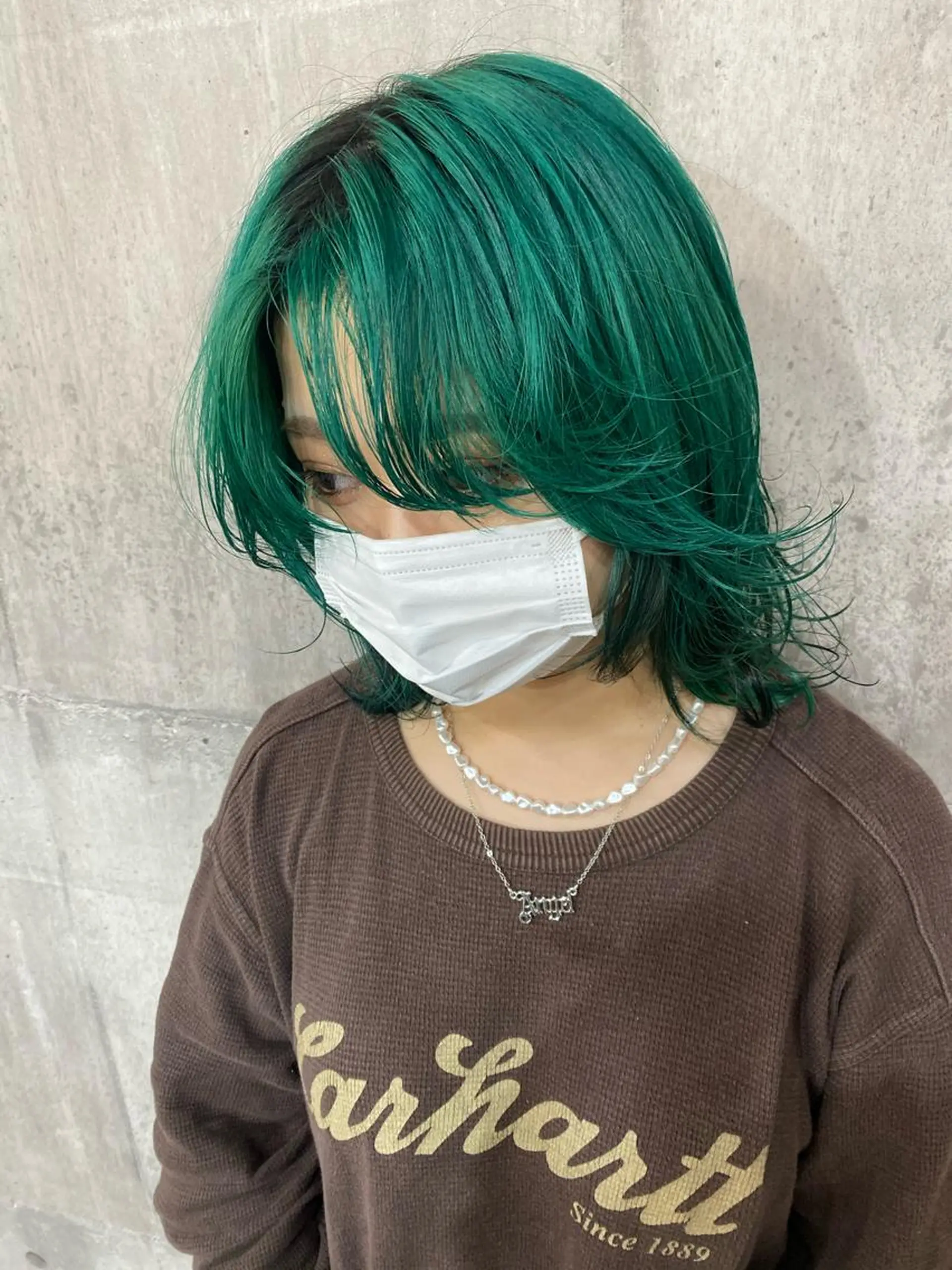 ミディアム カラー SHURI❤️‍🔥 中/韓mix ♡のヘアスタイル