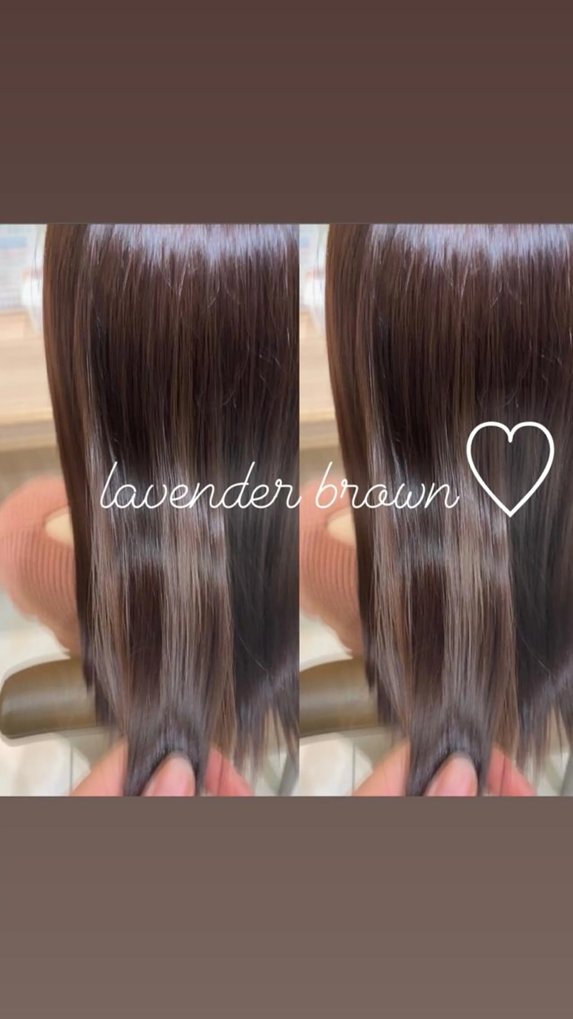 ロング カラー ブラウンカラー グレージュ ラベンダーカラー ラベンダーピンク ピンクカラー GATE.所属・🫧うる艶color 🩵綾🌙のヘアスタイル