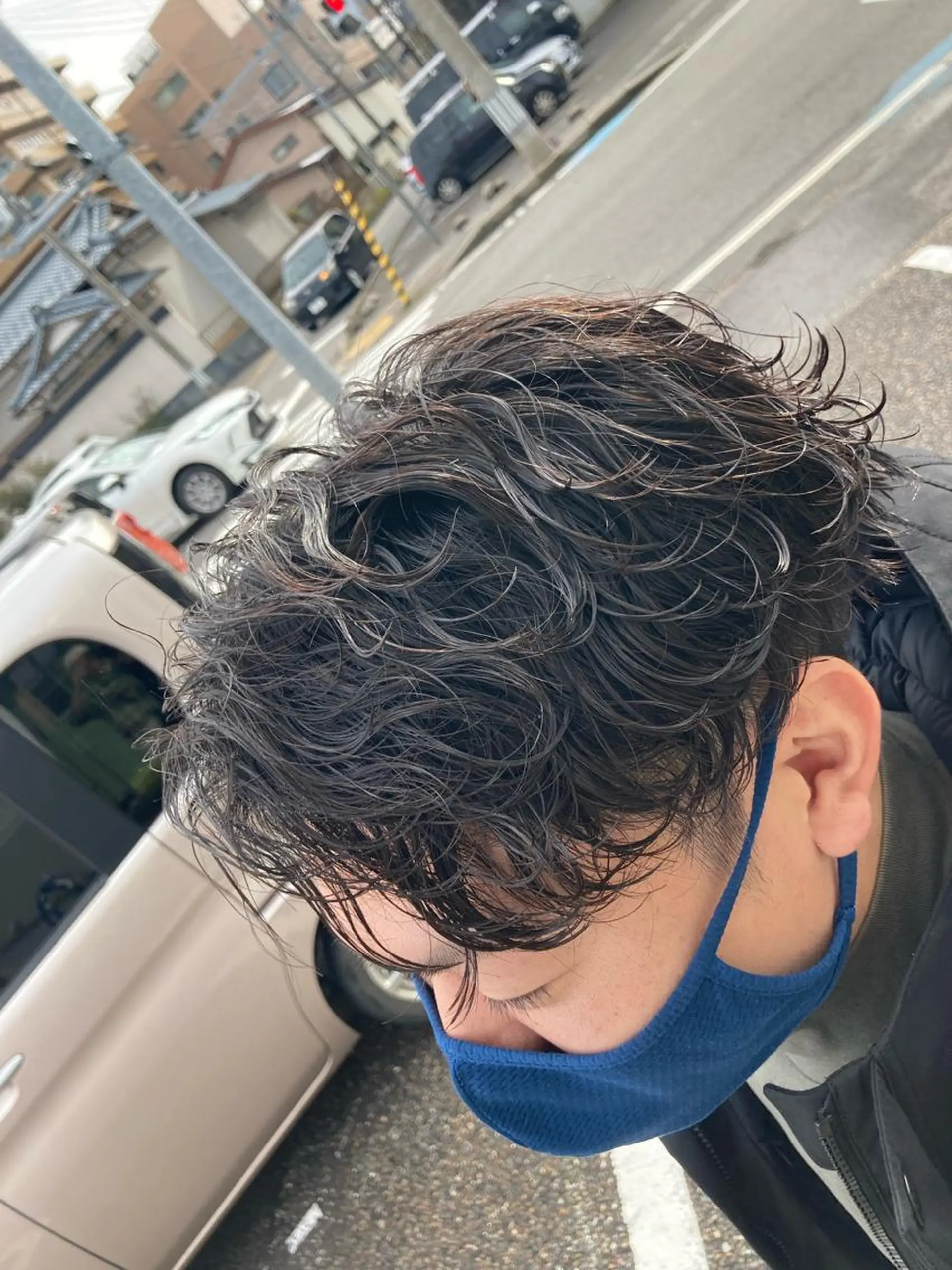 パーマ メンズ 波巻きパーマ パーマが得意な【最高 悠斗】のヘアスタイル