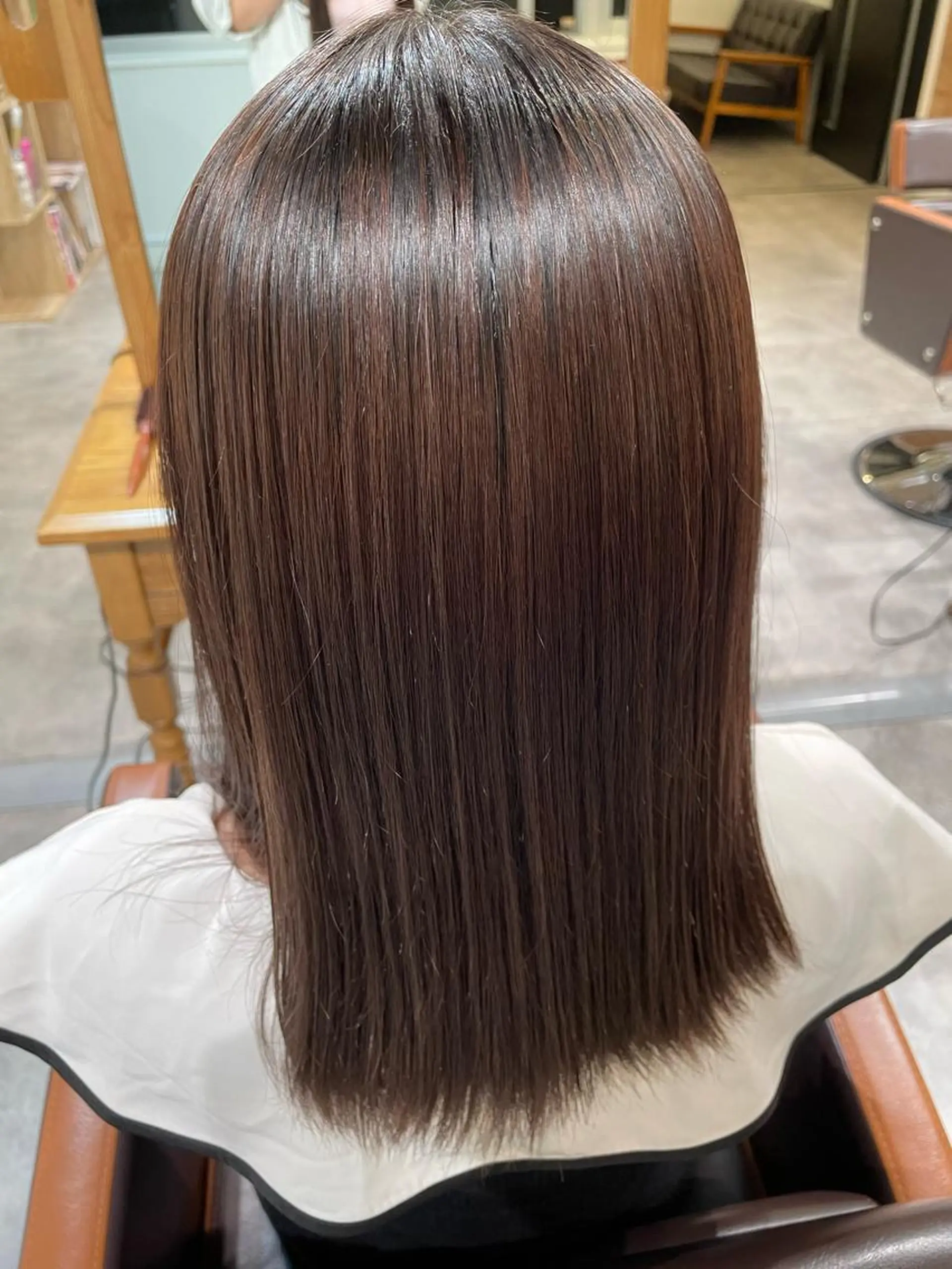 ミディアム 髪質改善/艶カラー 🤍mizueのヘアスタイル