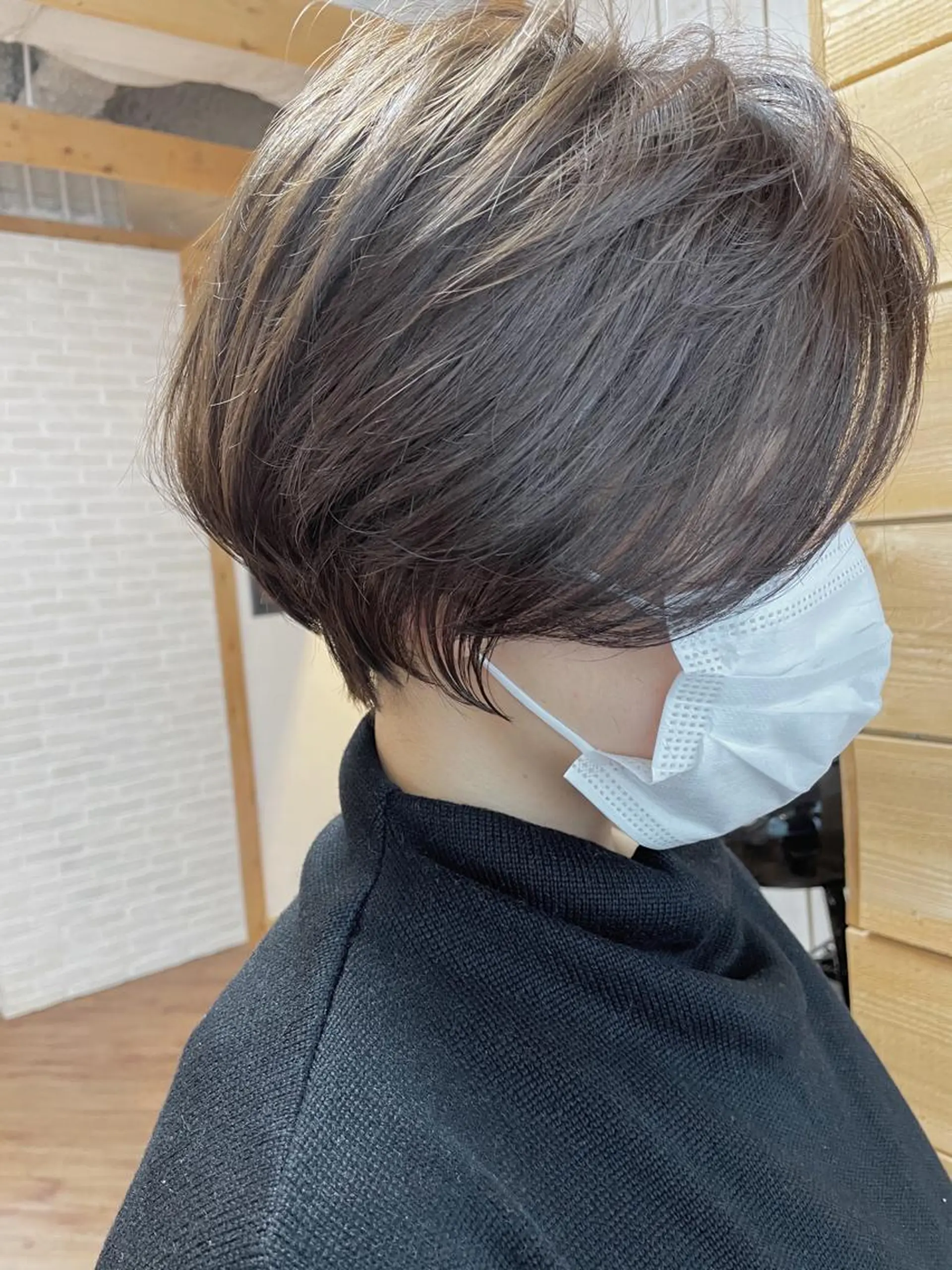 ショート カラー hair salon Ranun髪質改善のヘアスタイル